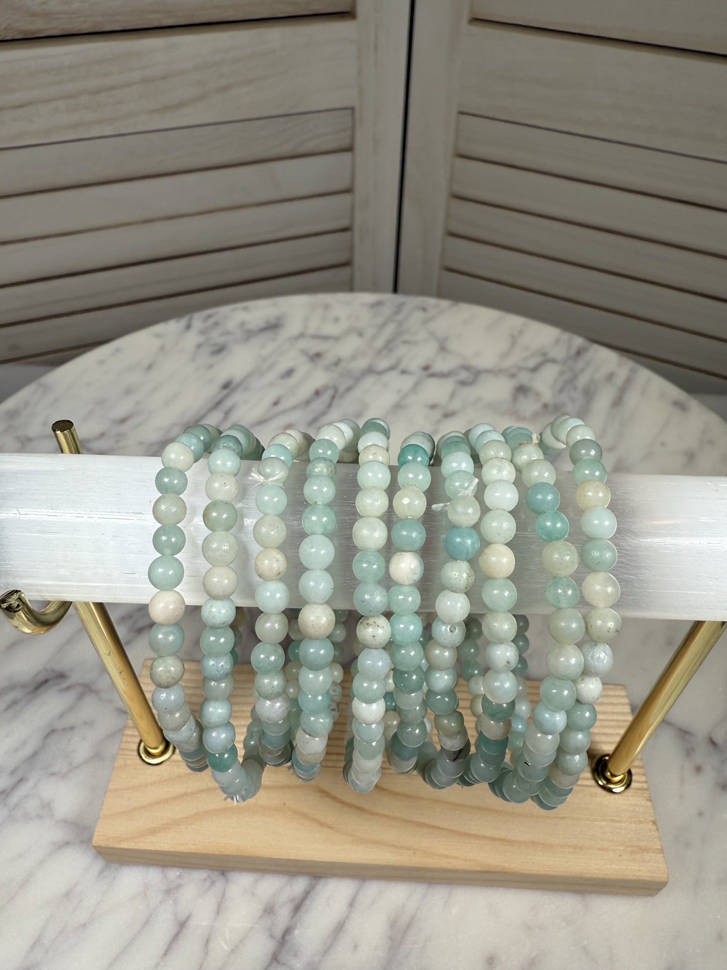 4mm Amazonite Bracelet