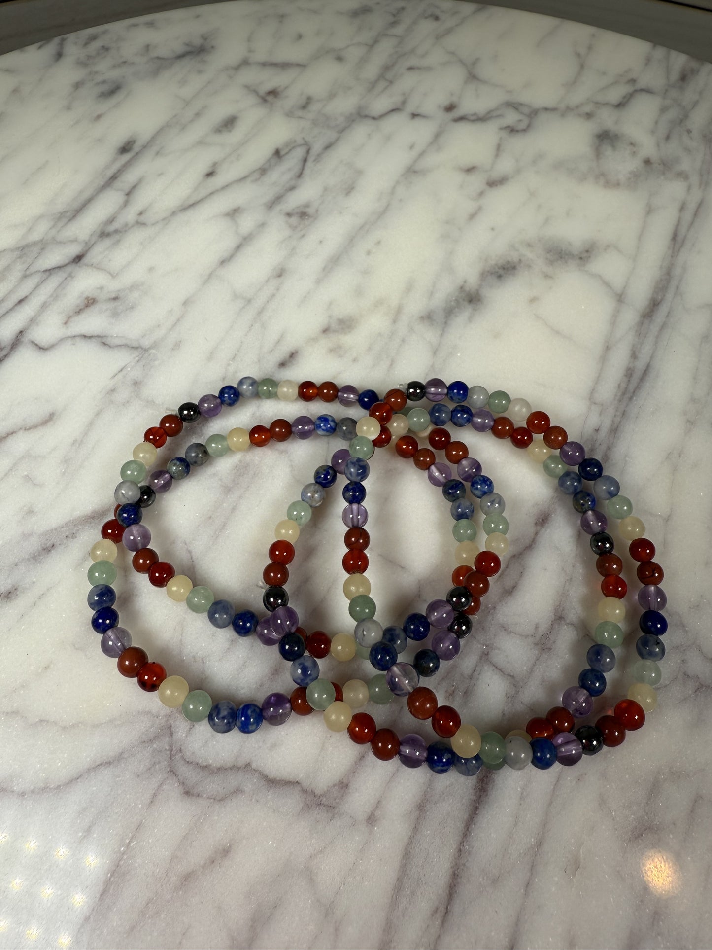 4mm Chakra Bracelet