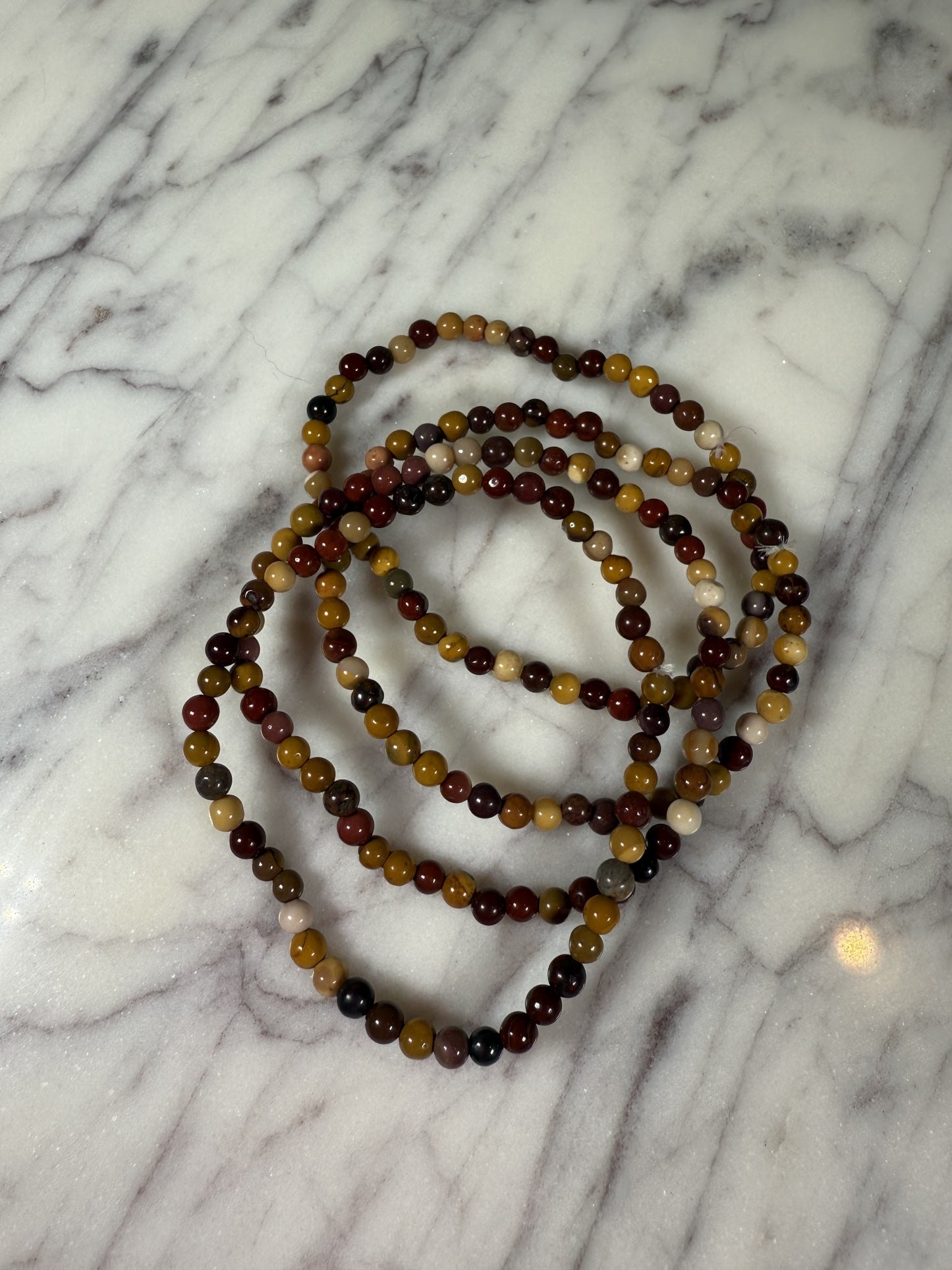 4mm Mookaite Bracelet