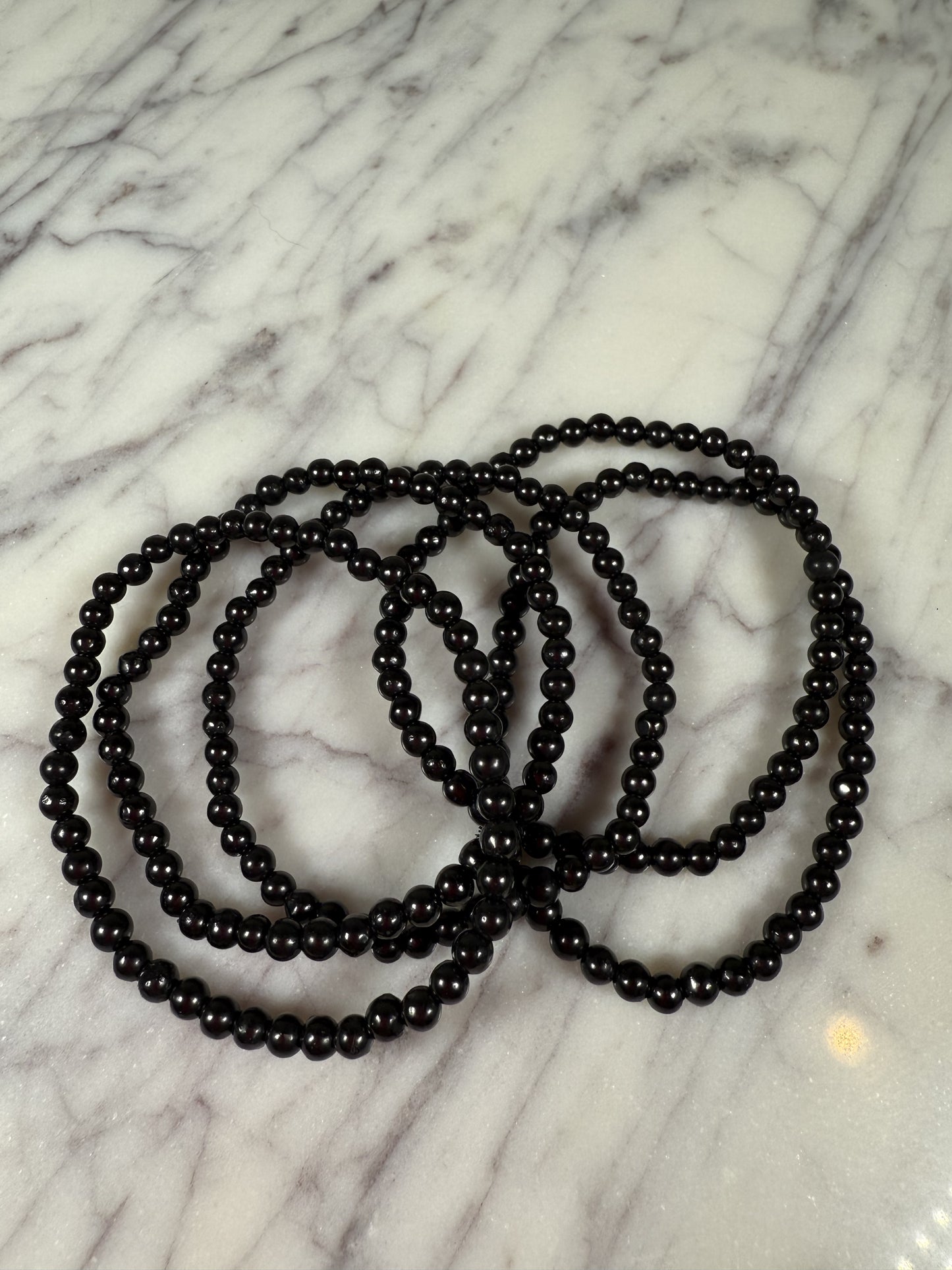 4mm Shungite Bracelet