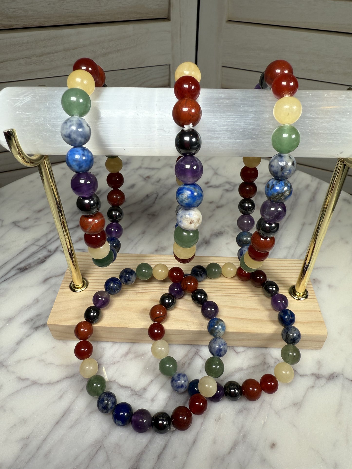 8mm Chakra Bracelet