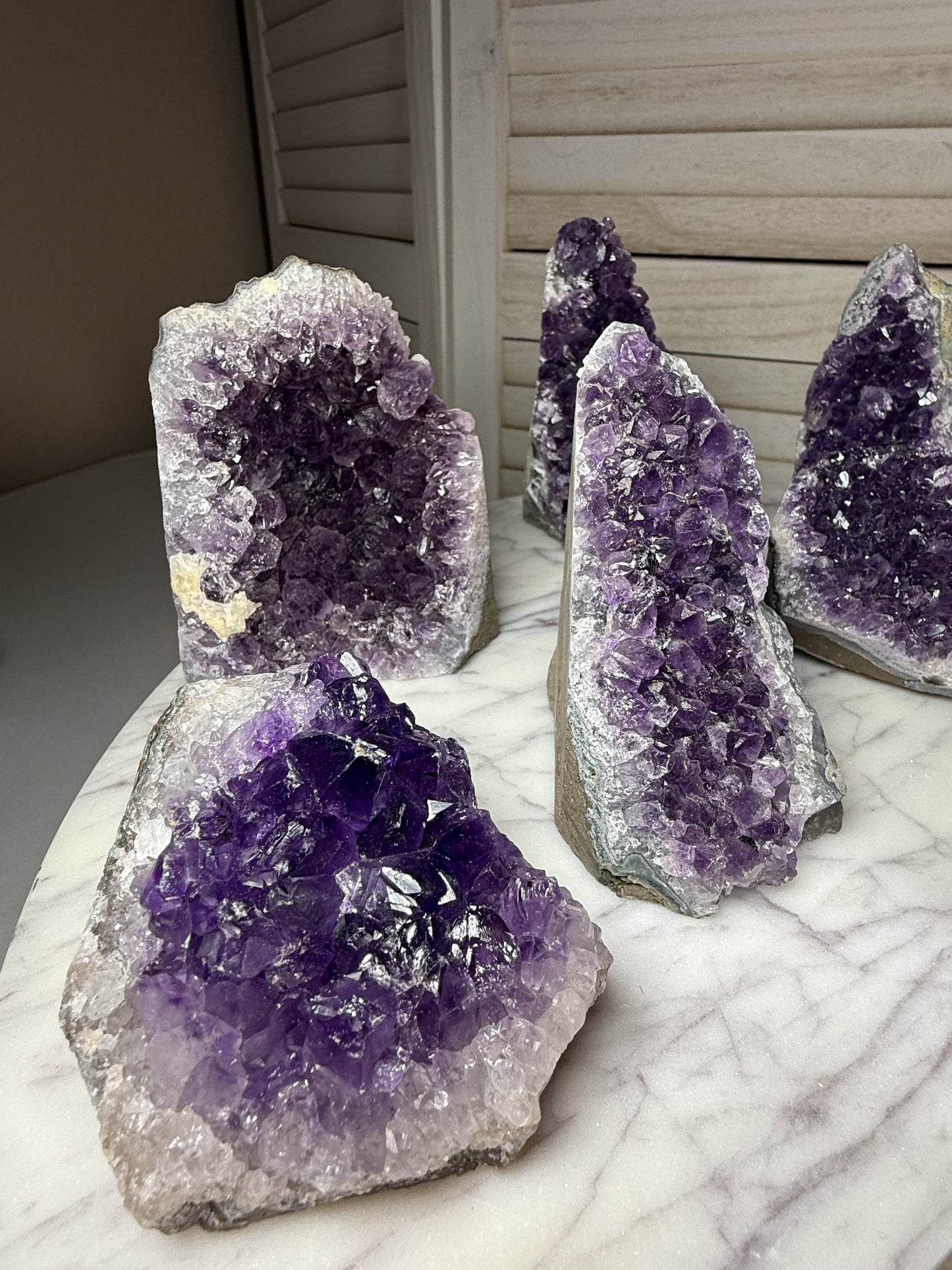 Amethyst Clusters from Uruguay