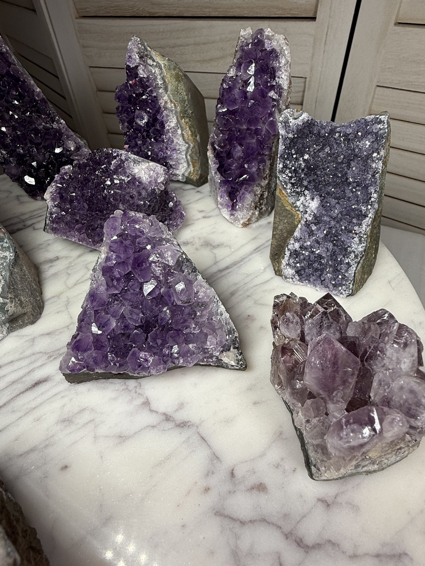 Amethyst Clusters from Uruguay
