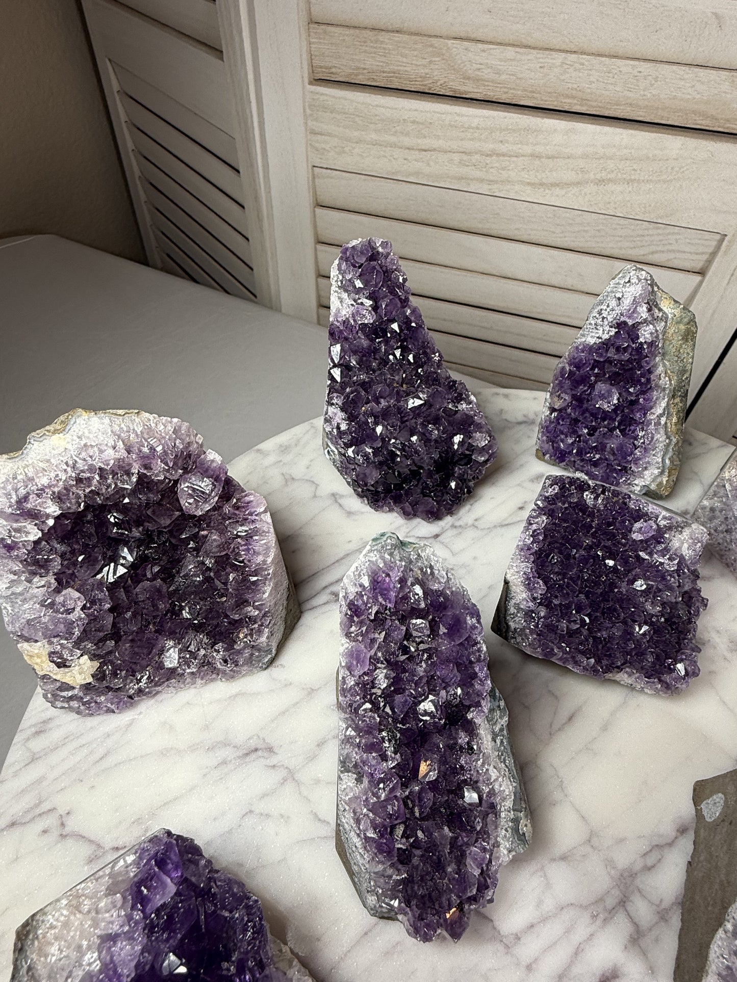 Amethyst Clusters from Uruguay