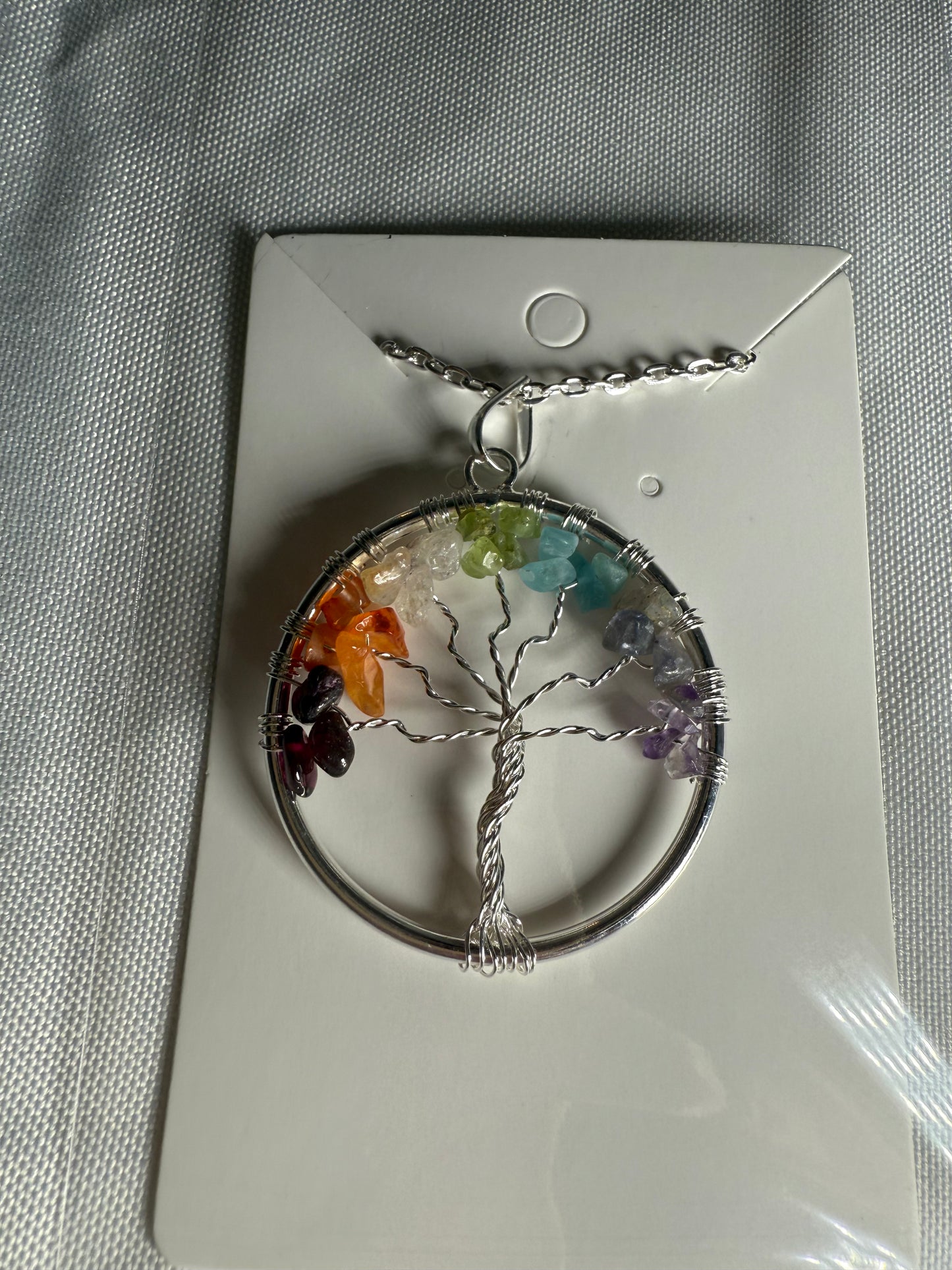 Chakra Tree of Life Pendant