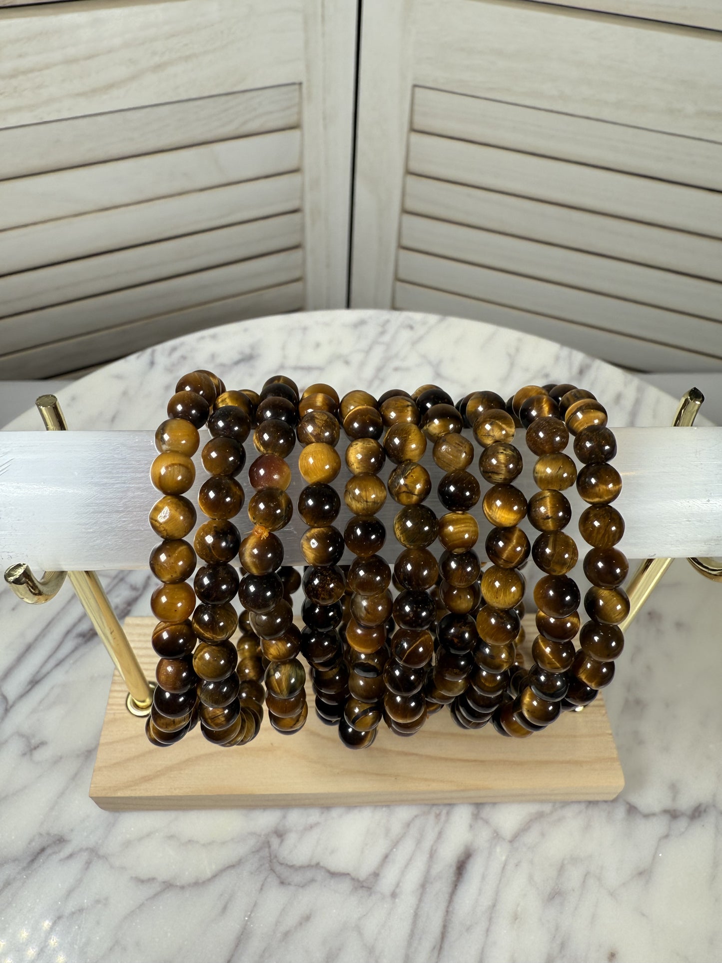 6mm Tiger's Eye Bracelet