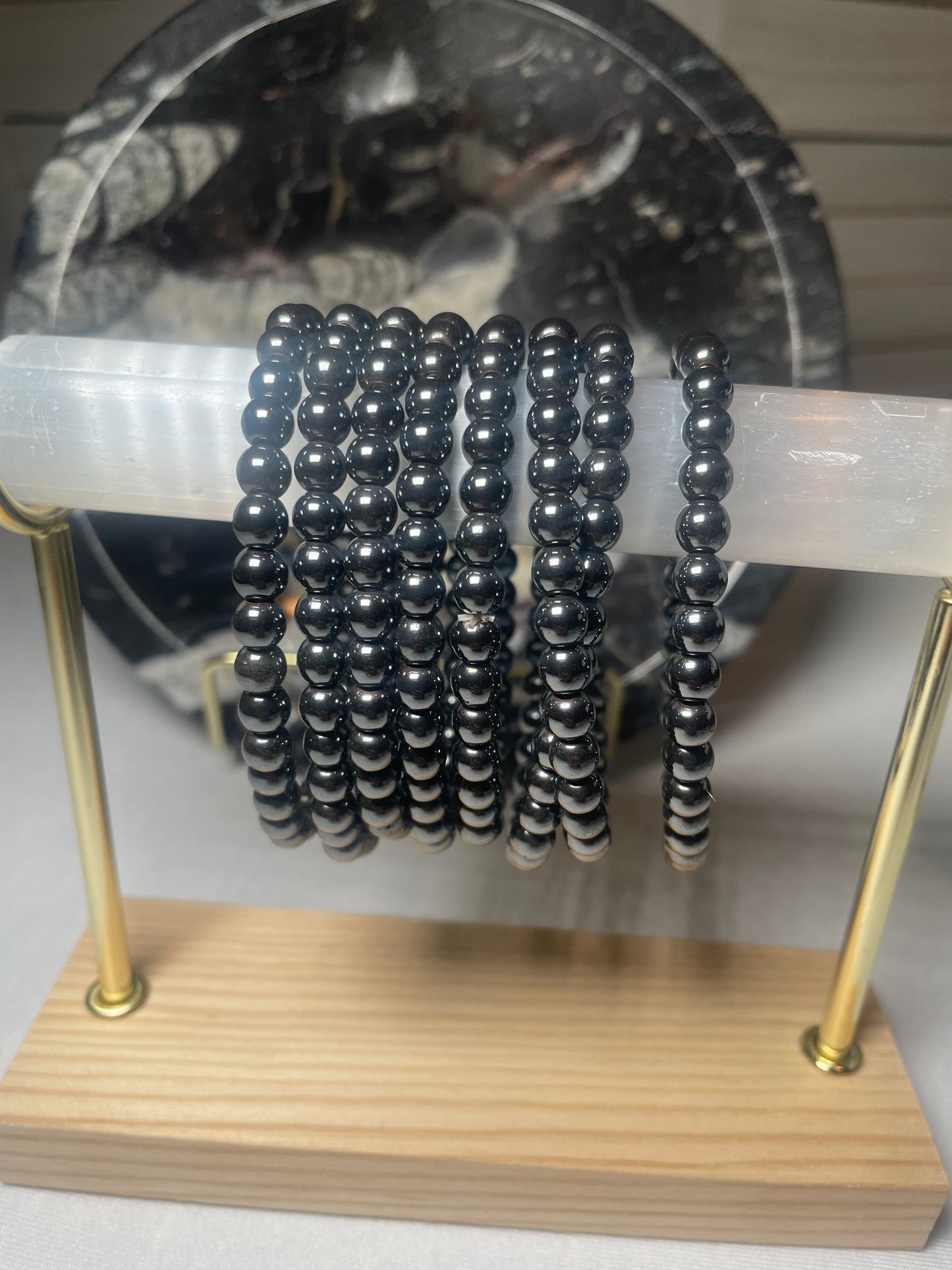 6mm Hematite Bracelet