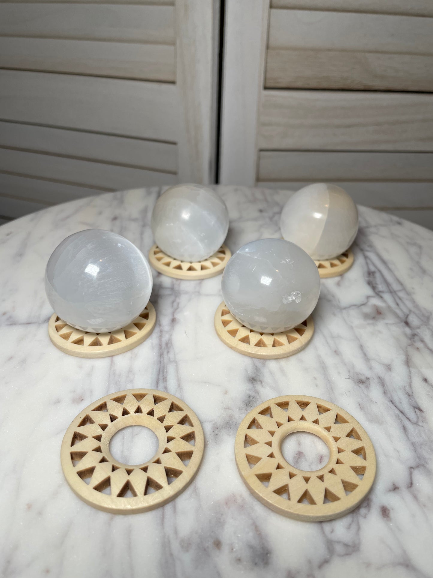 Bamboo Sphere Stand