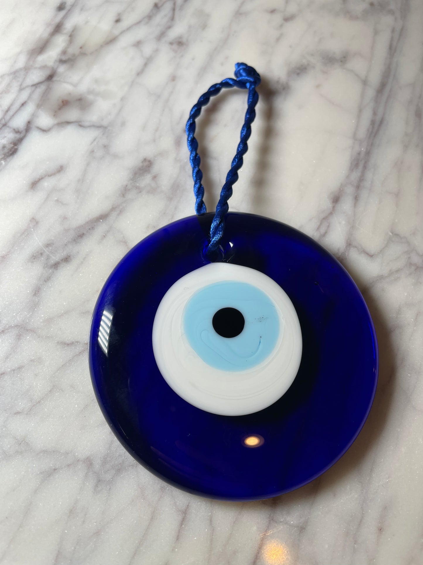 EVIL EYE HANGING - GLASS FOR PROTECTION Large