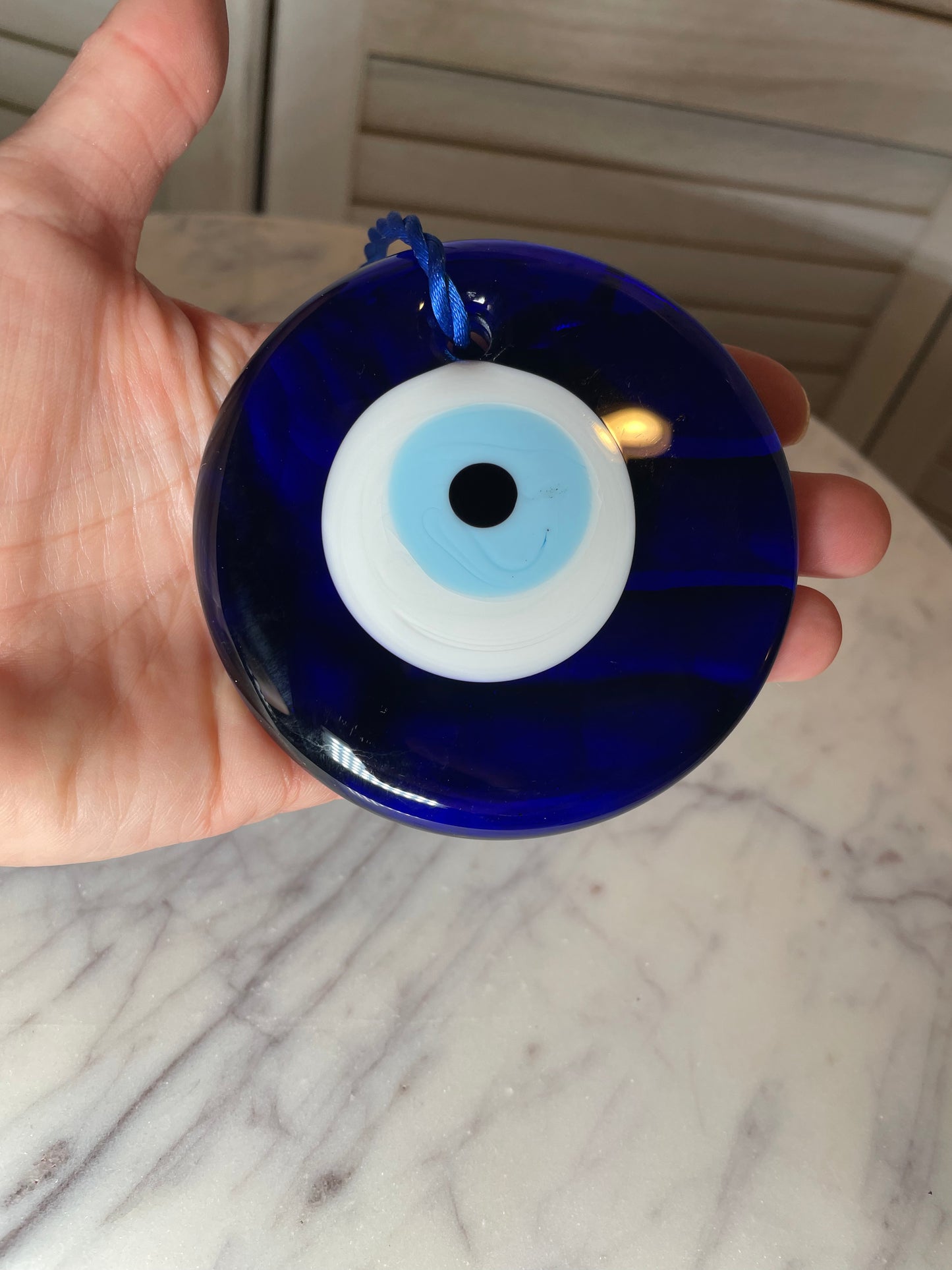 EVIL EYE HANGING - GLASS FOR PROTECTION Large