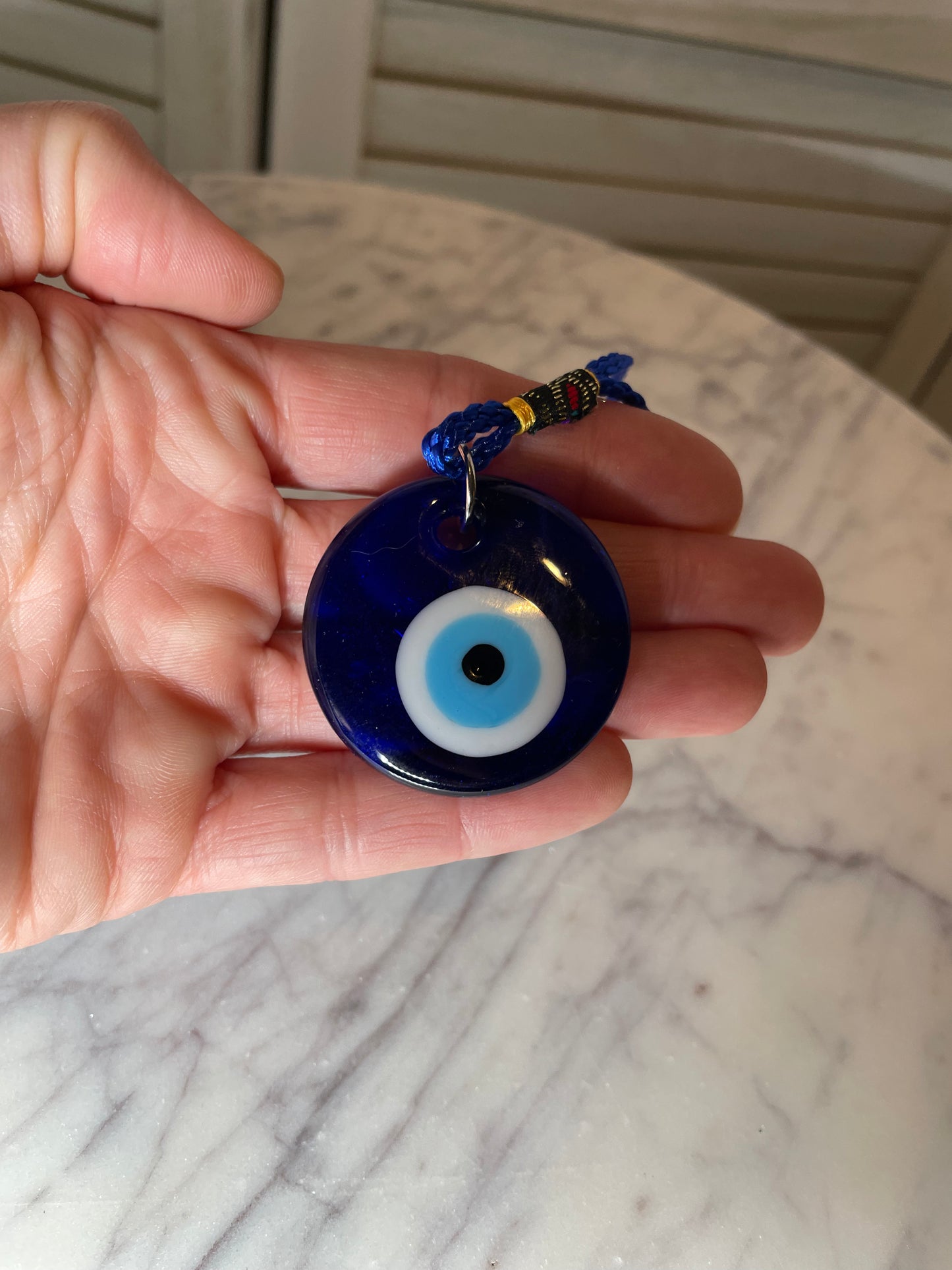 EVIL EYE HANGING - GLASS FOR PROTECTION Small