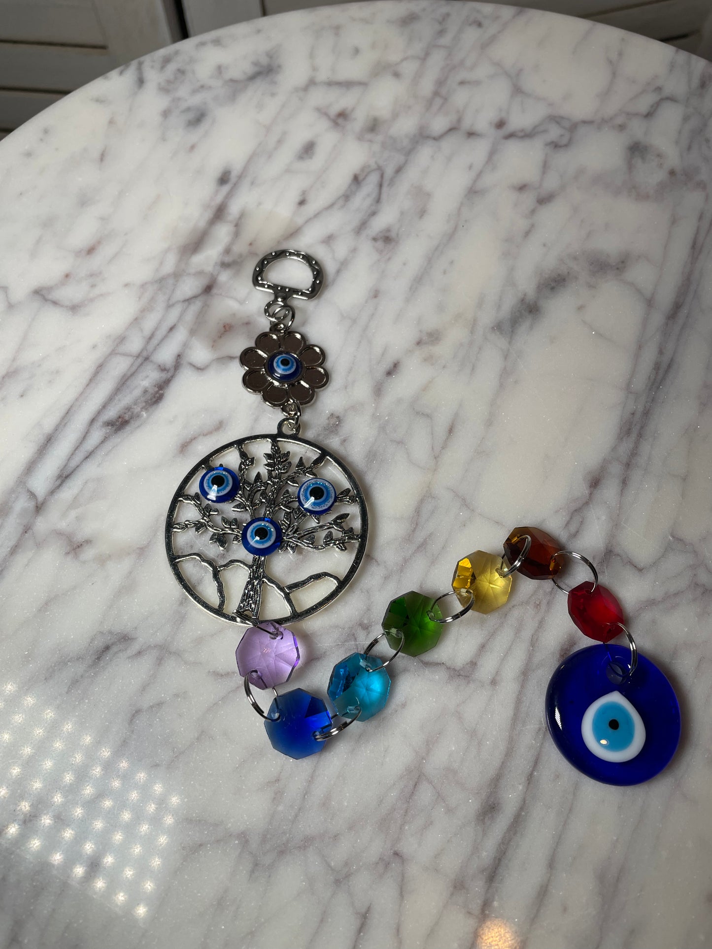HANGING - EVIL EYE CHAKRA TREE OF LIFE
