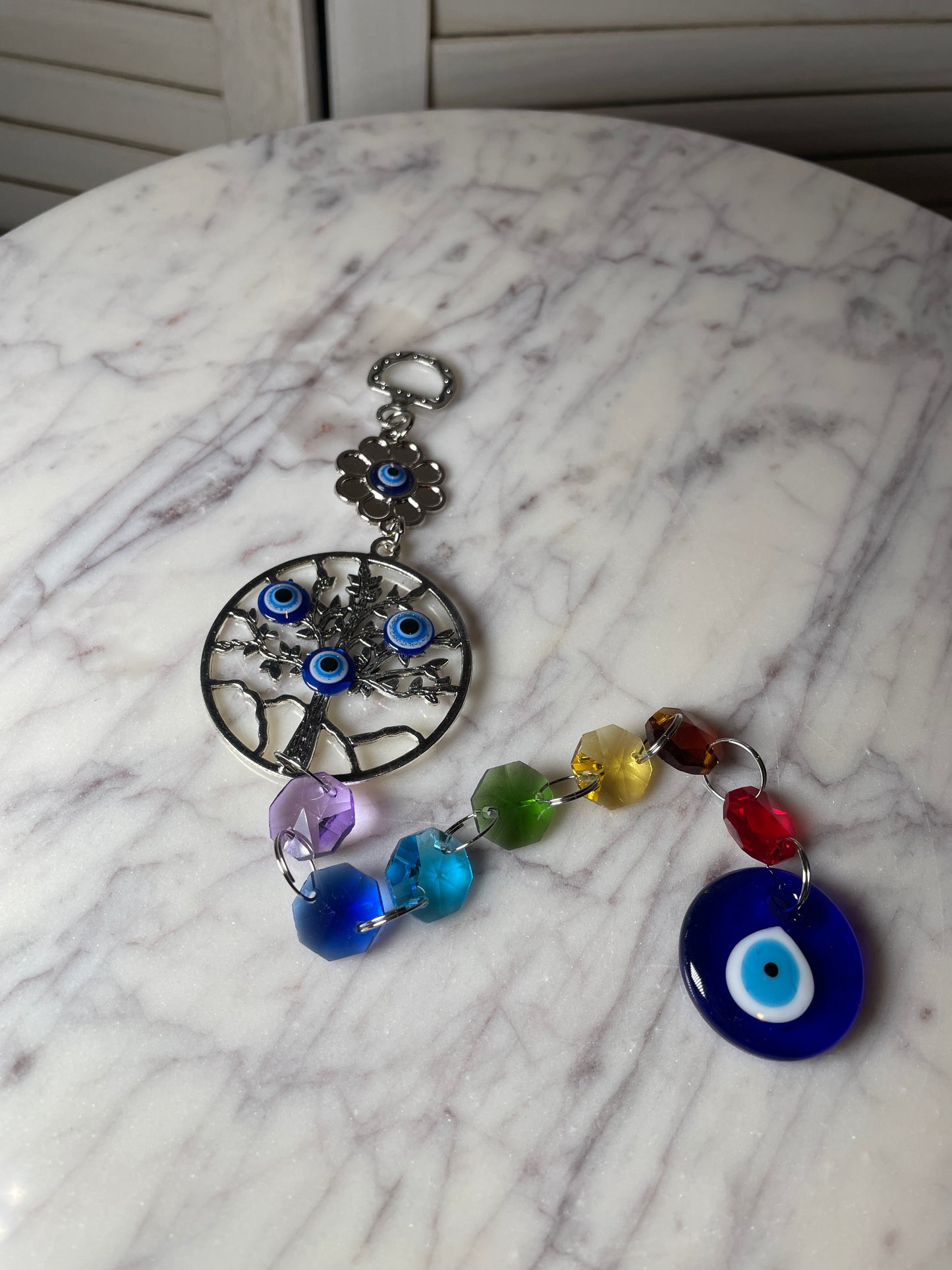 HANGING - EVIL EYE CHAKRA TREE OF LIFE