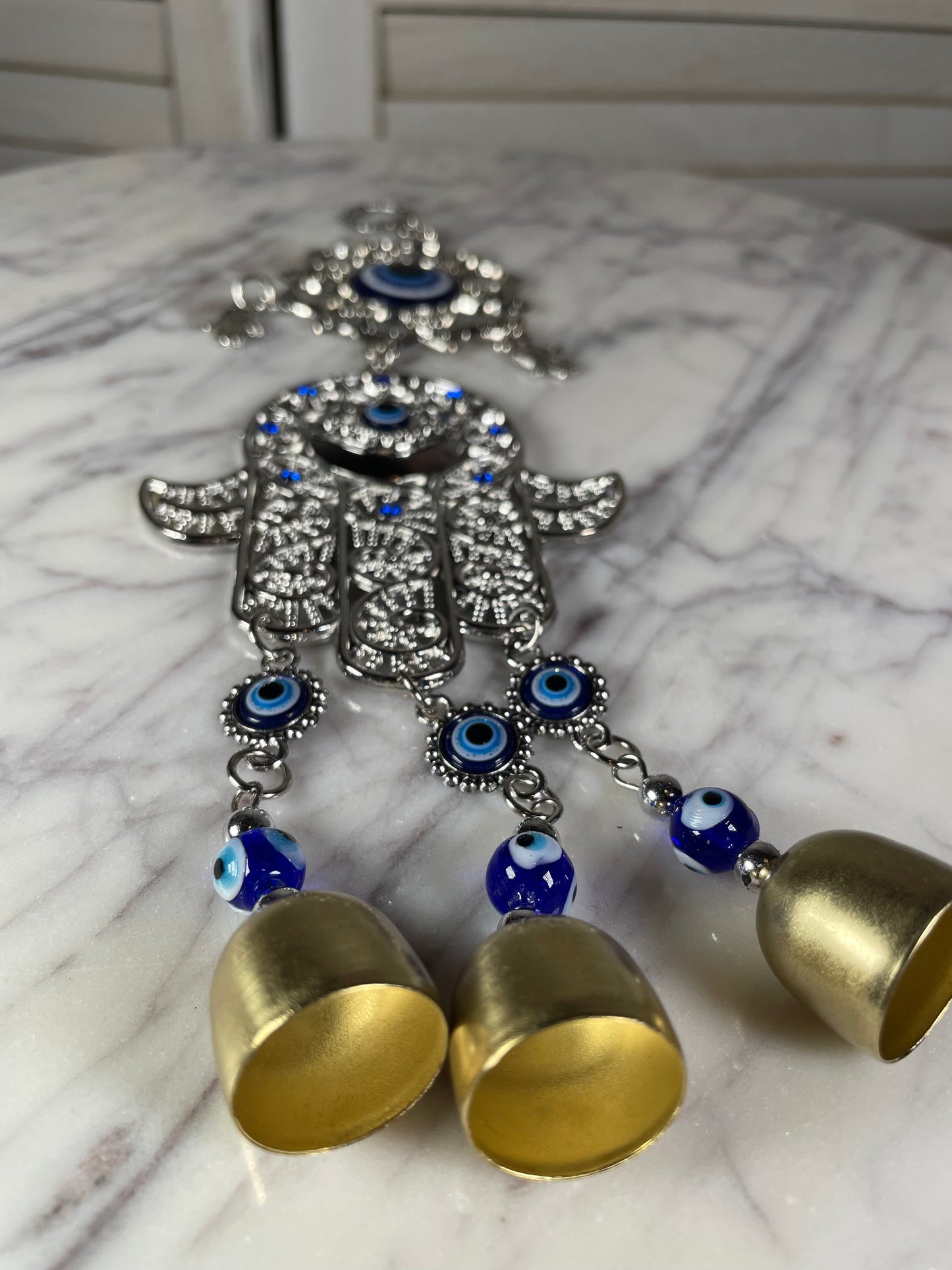 HANGING - EVIL EYE LOTUS & HAMSA HAND