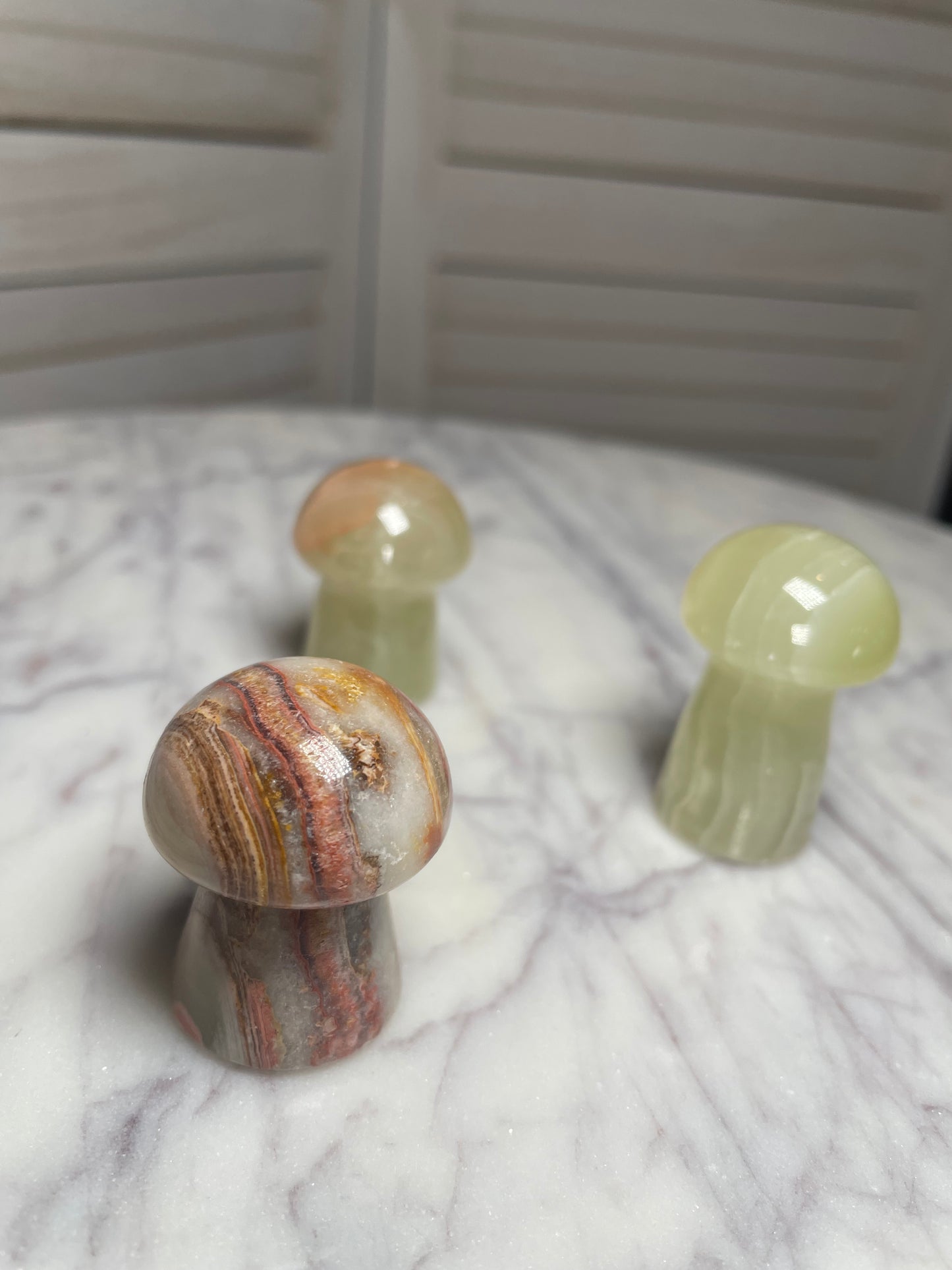 Onyx Mushroom Figurine