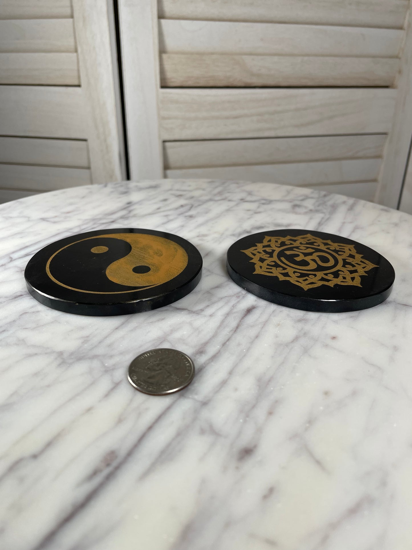 Black Obsidian Plates