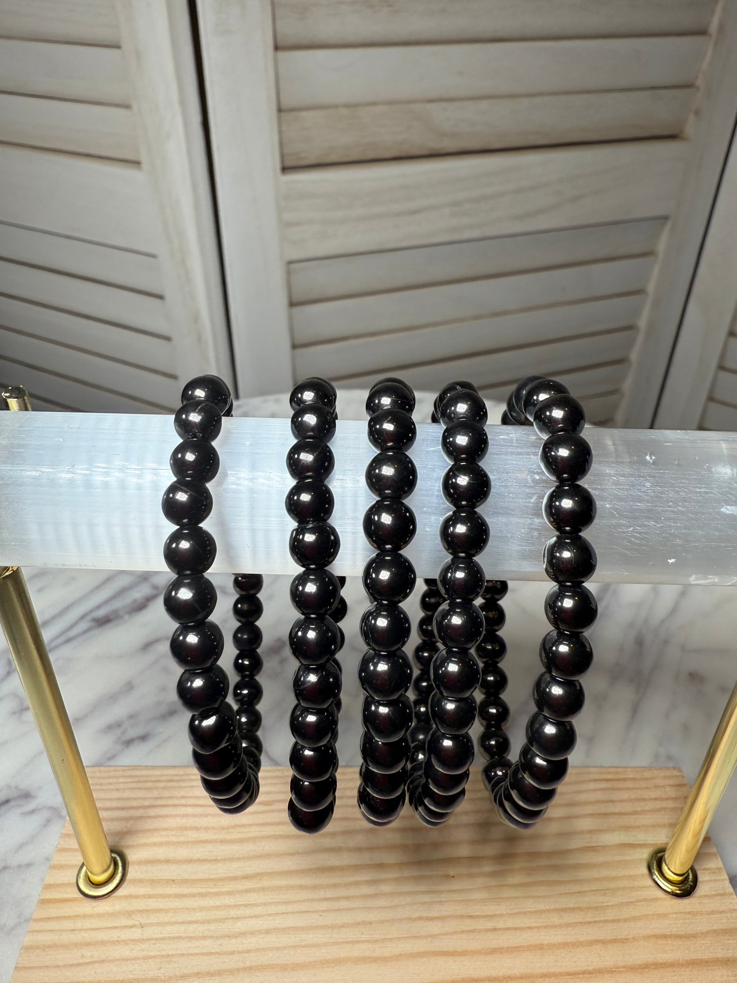 6mm Shungite Bracelet