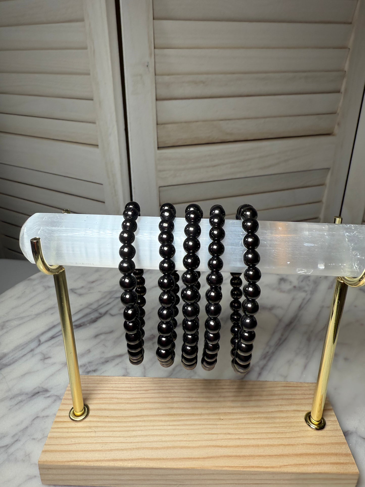 6mm Shungite Bracelet