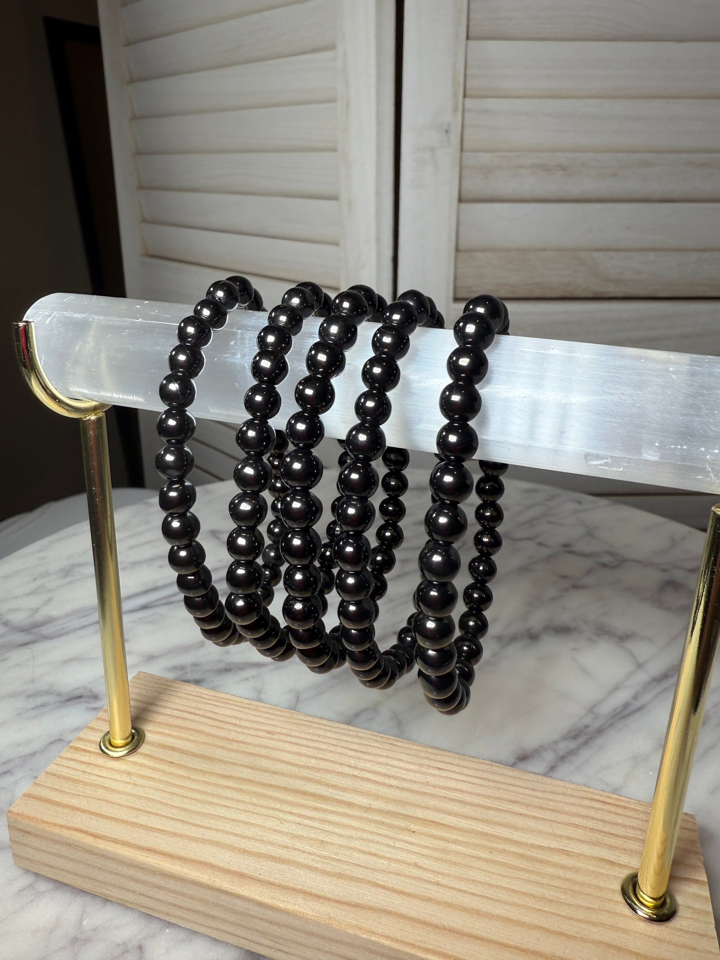 6mm Shungite Bracelet