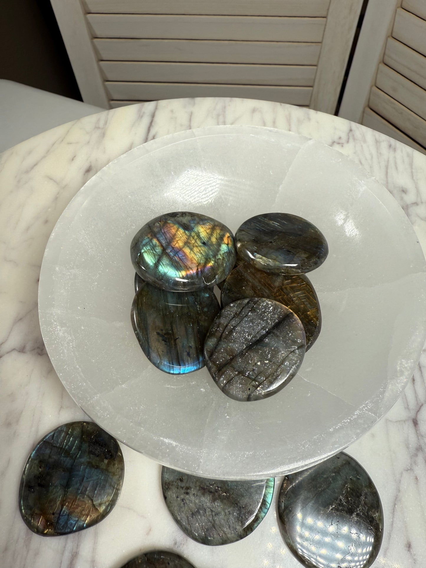 Labradorite Flat Stone