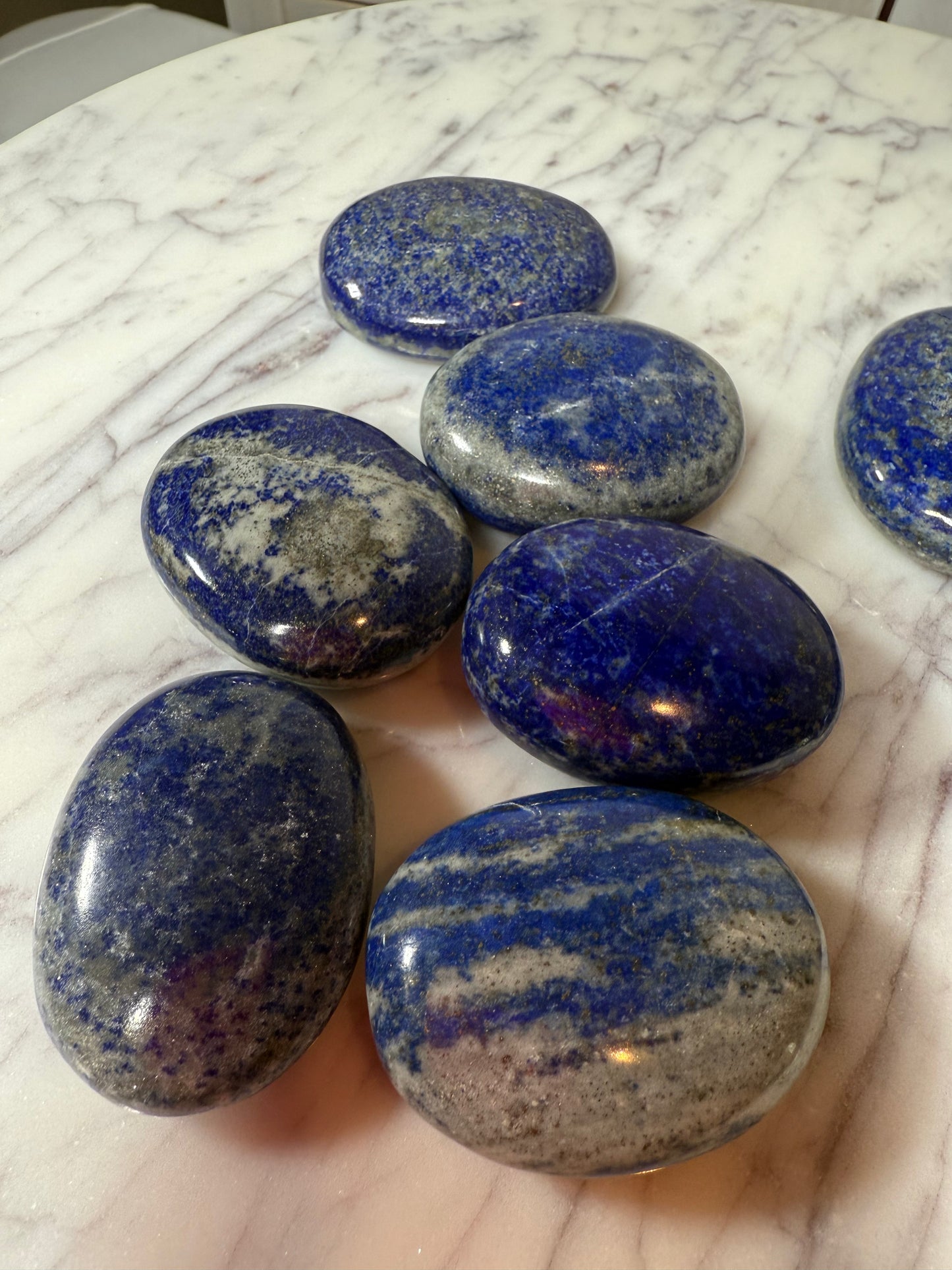 Lapis Lazuli Palm Stone