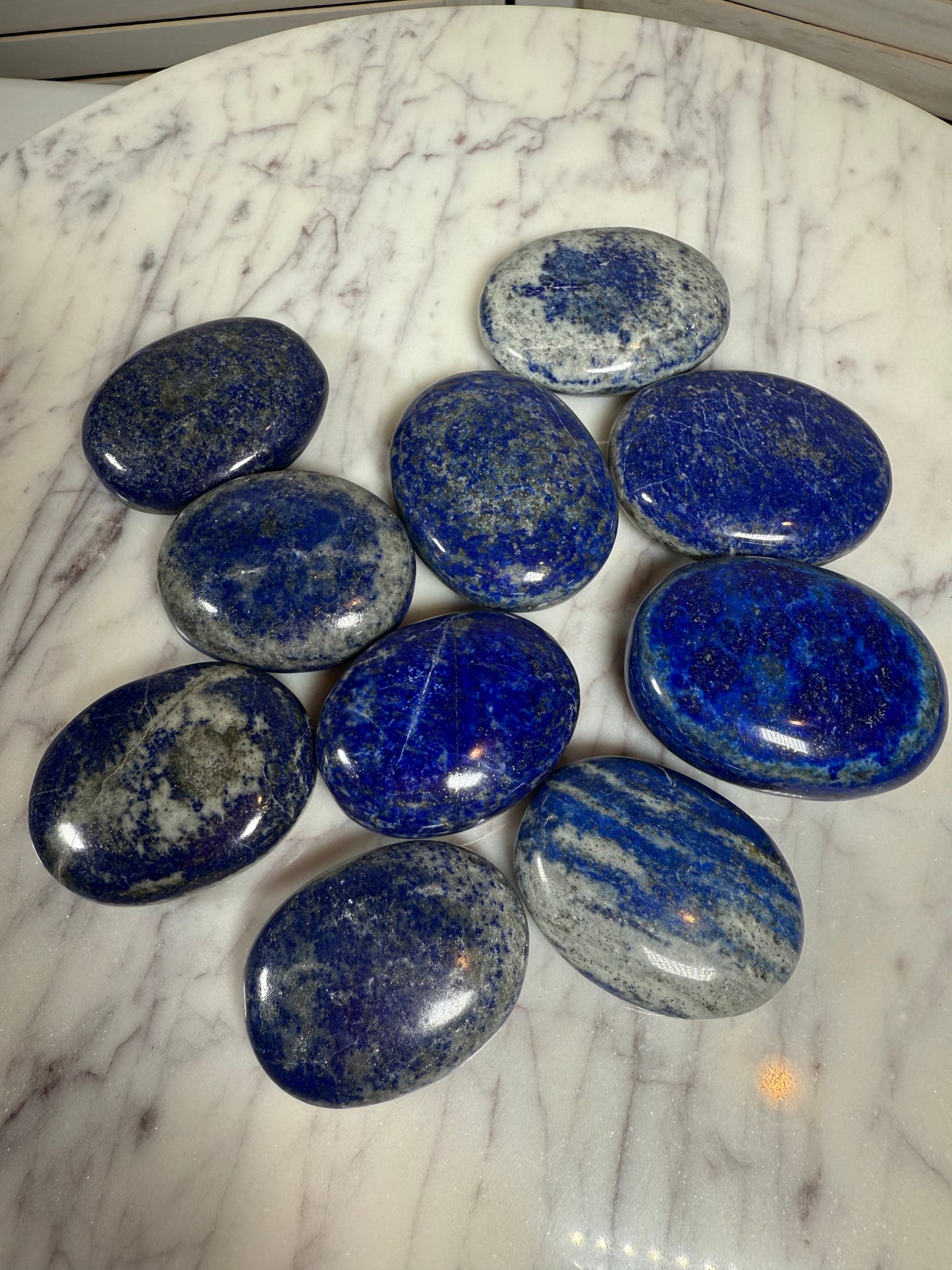 Lapis Lazuli Palm Stone