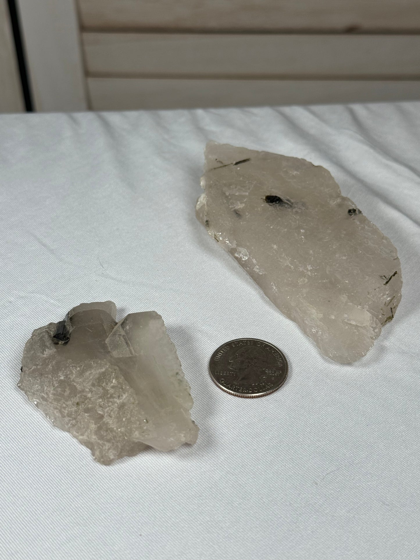 Tourmaline in Quartz Raw