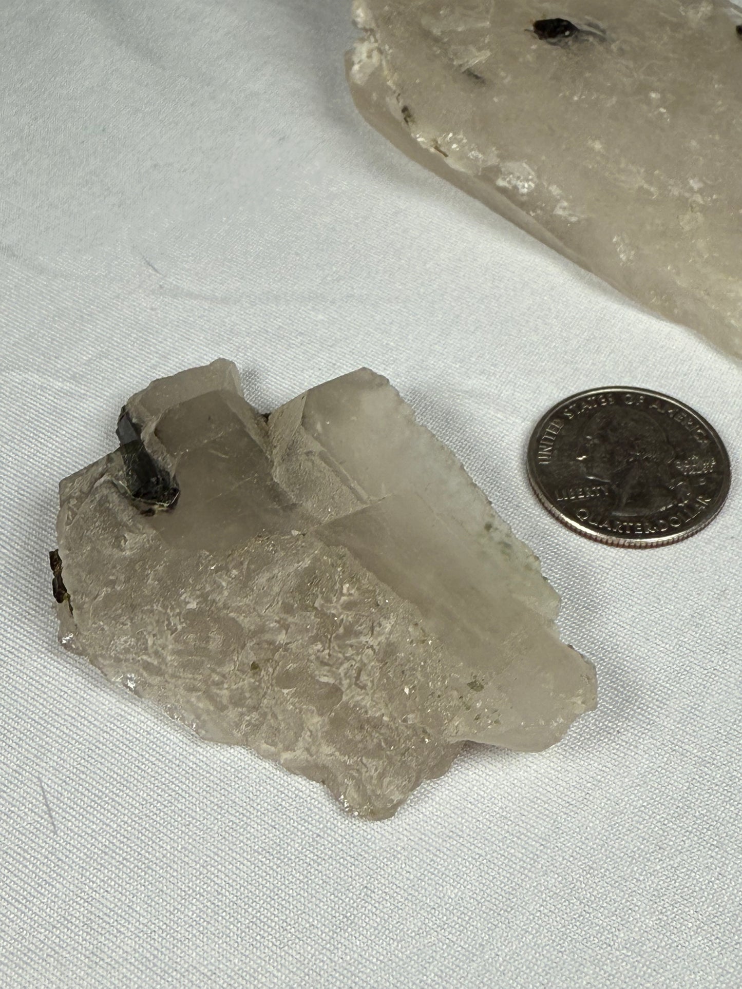 Tourmaline in Quartz Raw