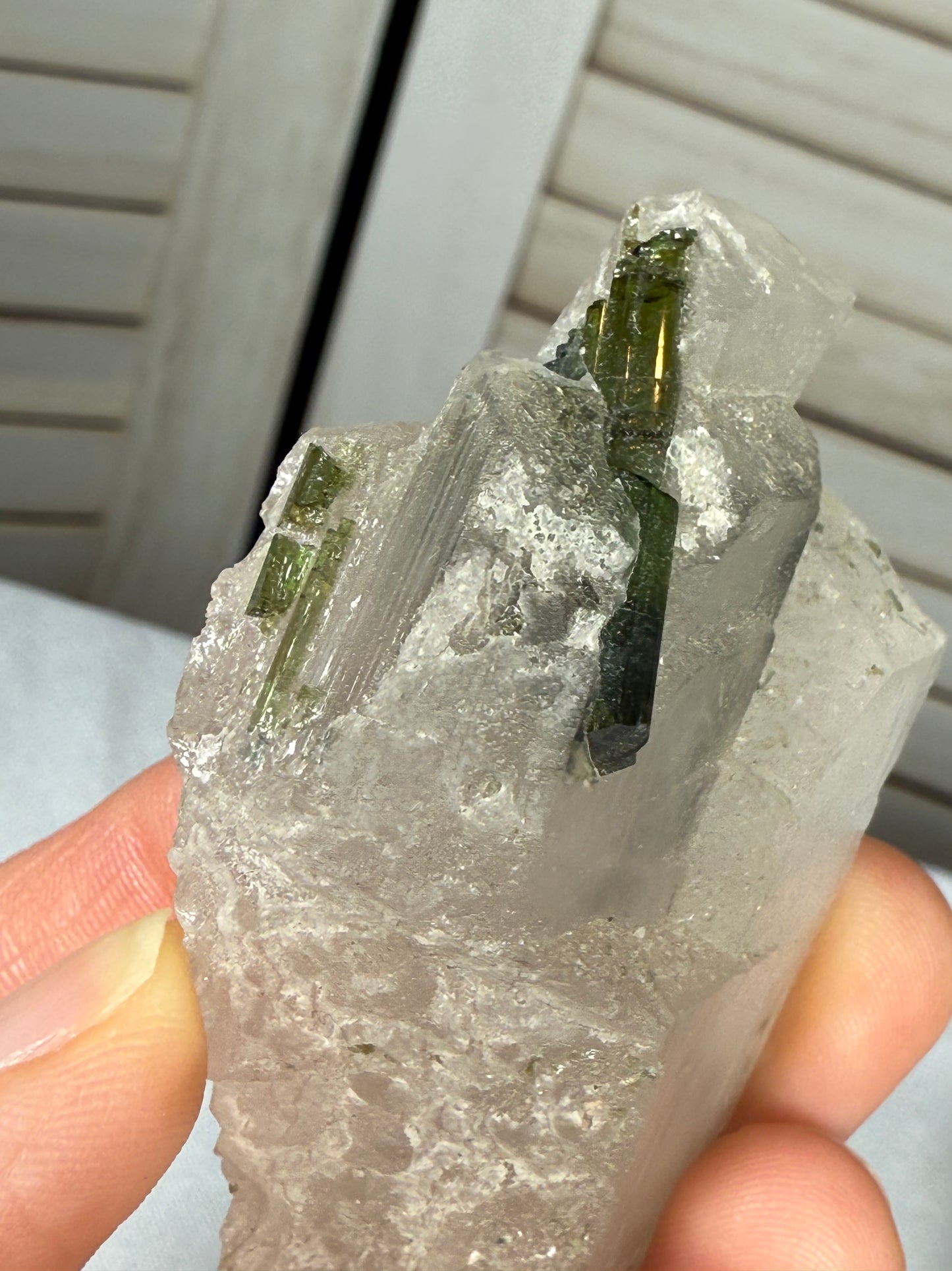 Tourmaline in Quartz Raw
