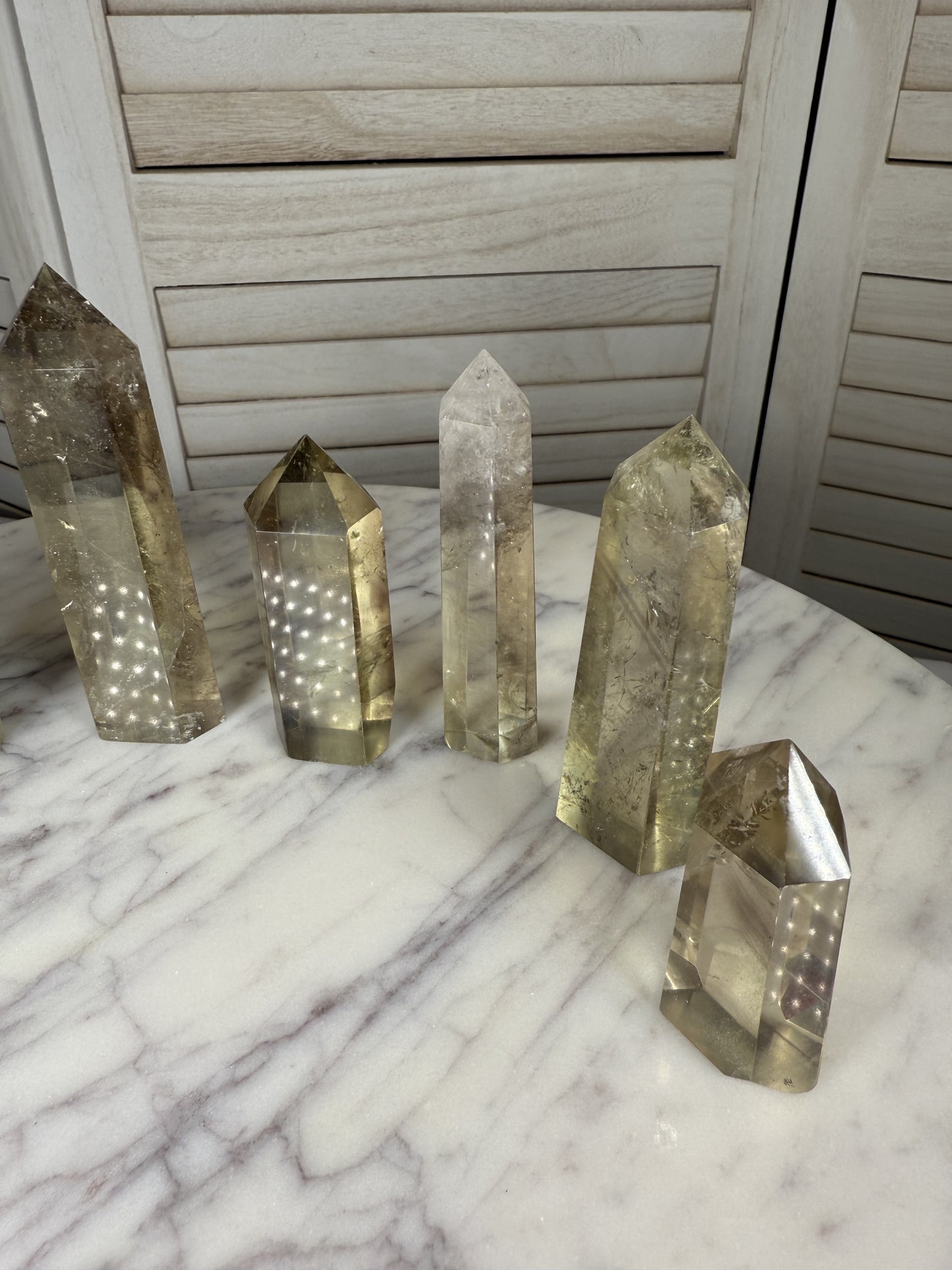 Lemon Quartz Tower