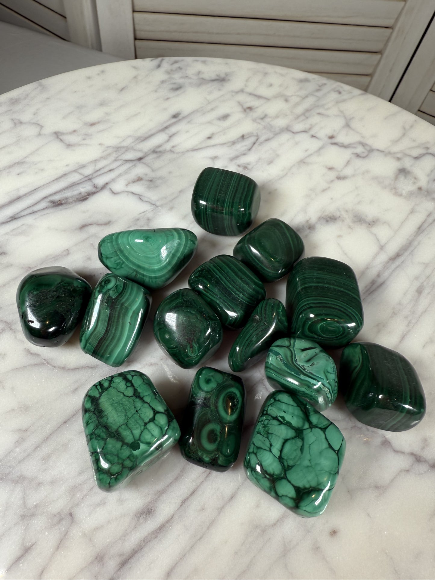 Malachite Tumble Stone