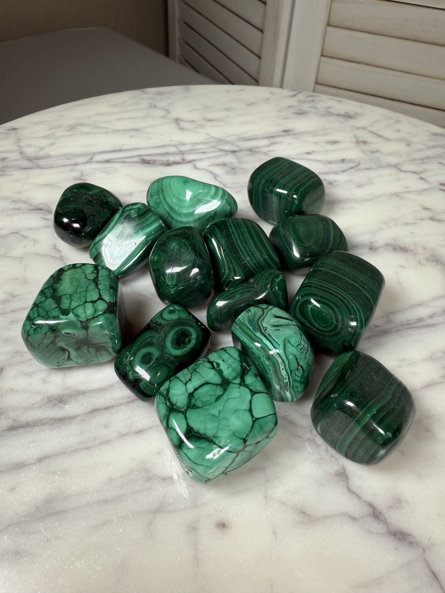 Malachite Tumble Stone