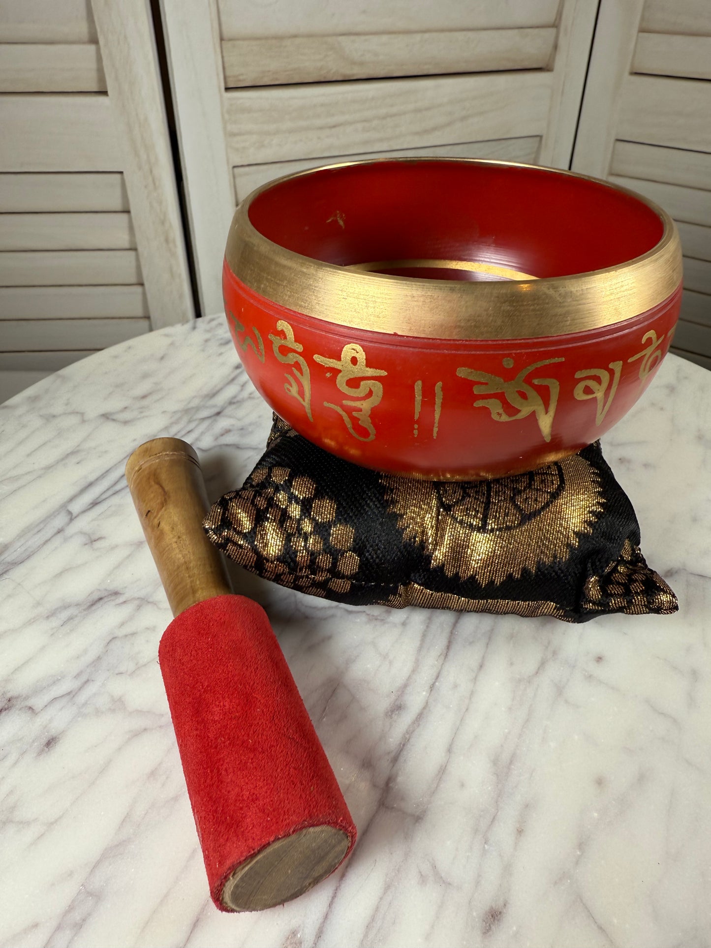Singing Bowl - Red