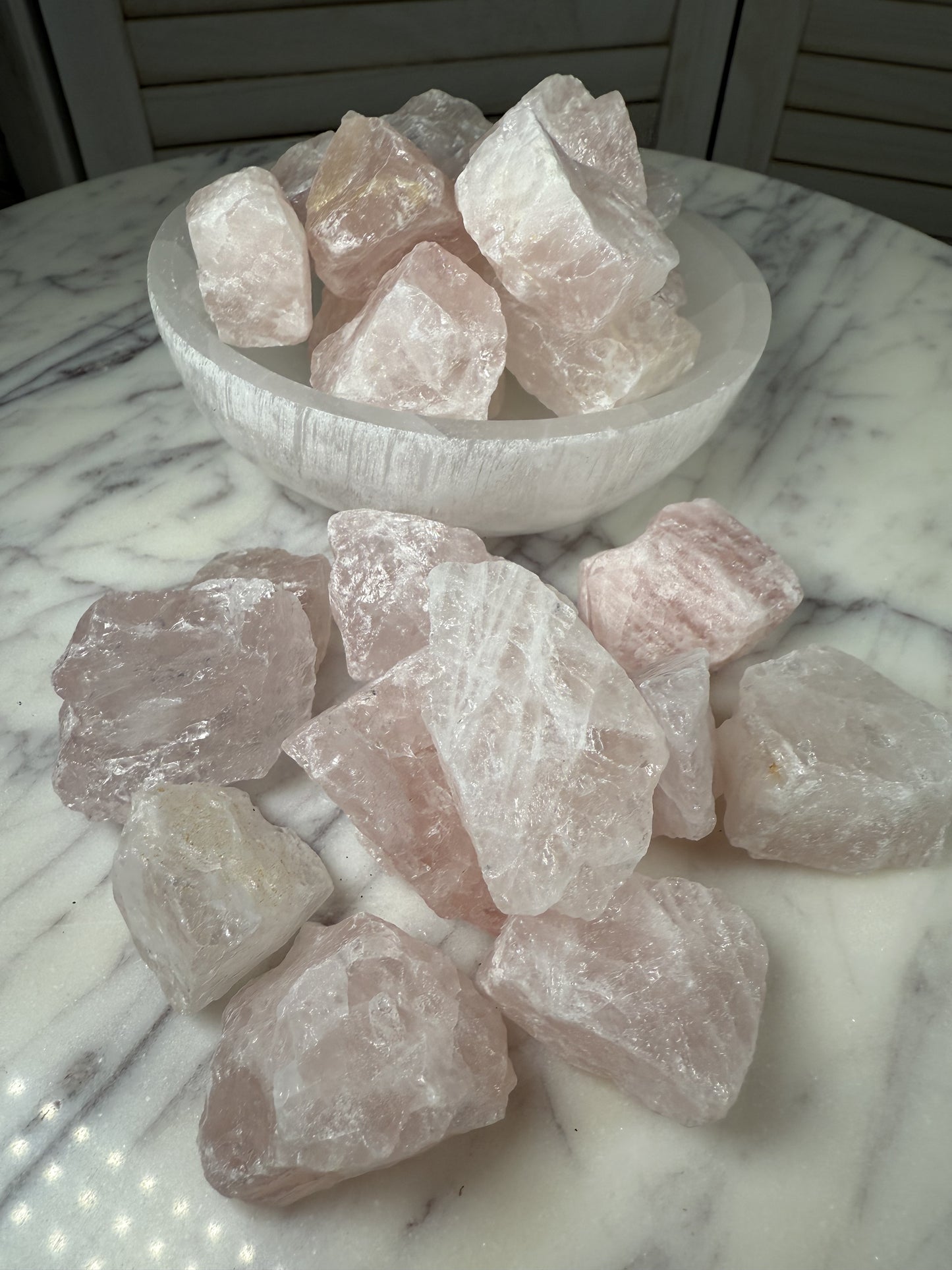 Rose Quartz - Raw Stone