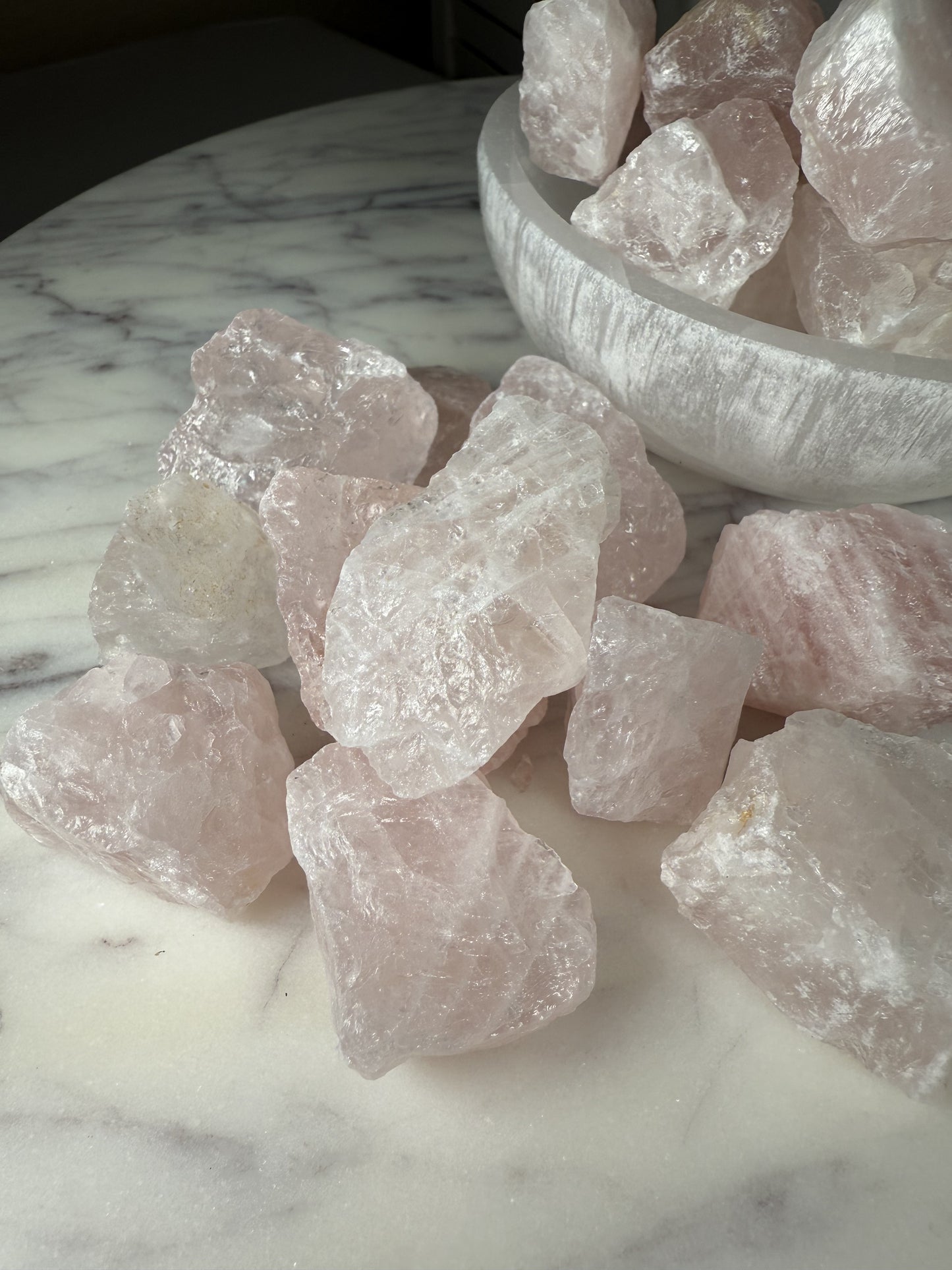 Rose Quartz - Raw Stone