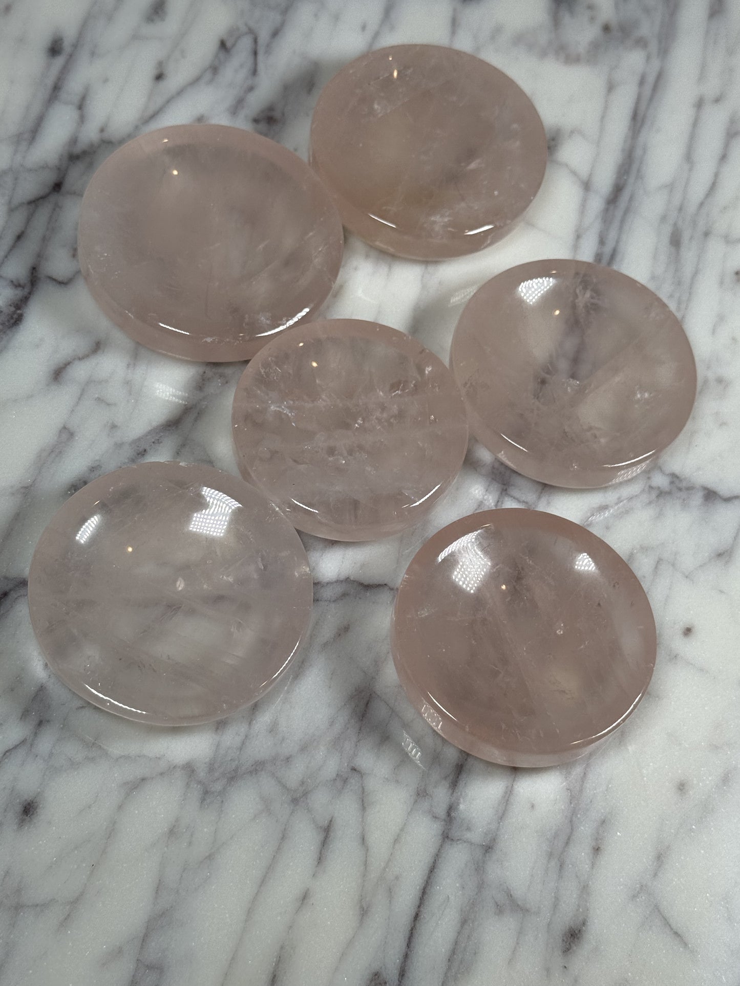 Rose Quartz Small Dish / Sphere Holder