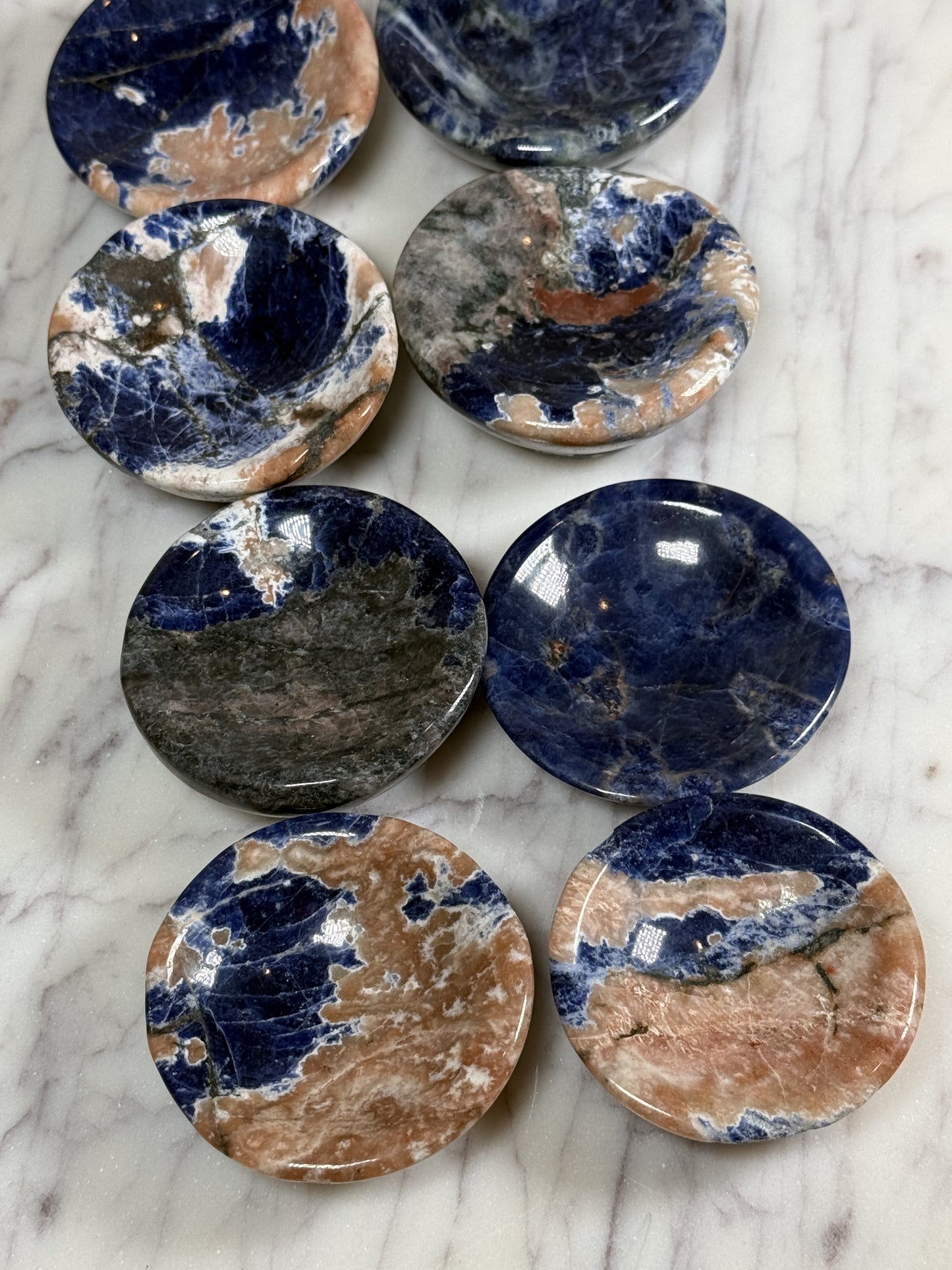 Sodalite Small Dish / Sphere Holder