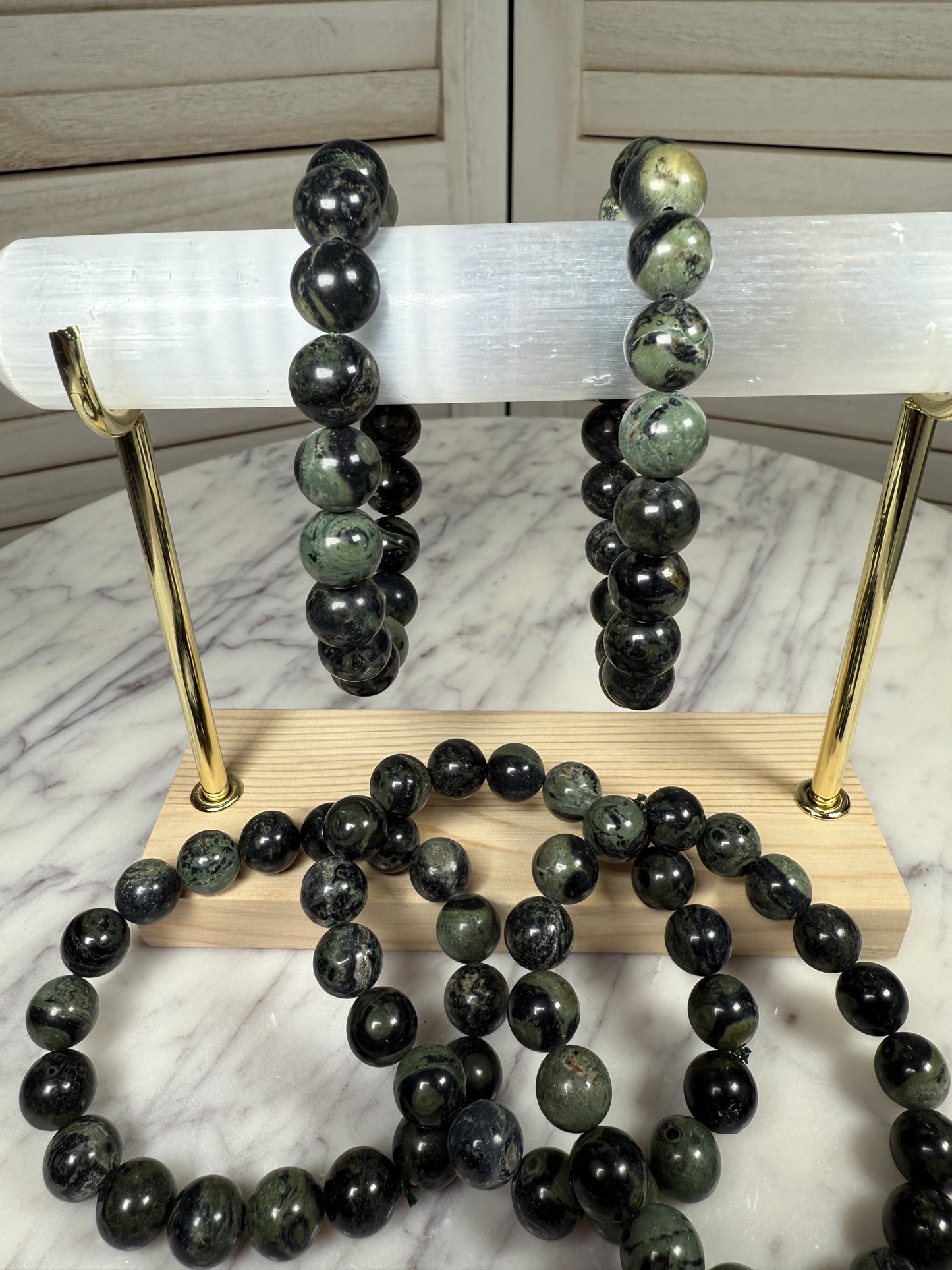 10mm Kambaba Jasper Bracelet