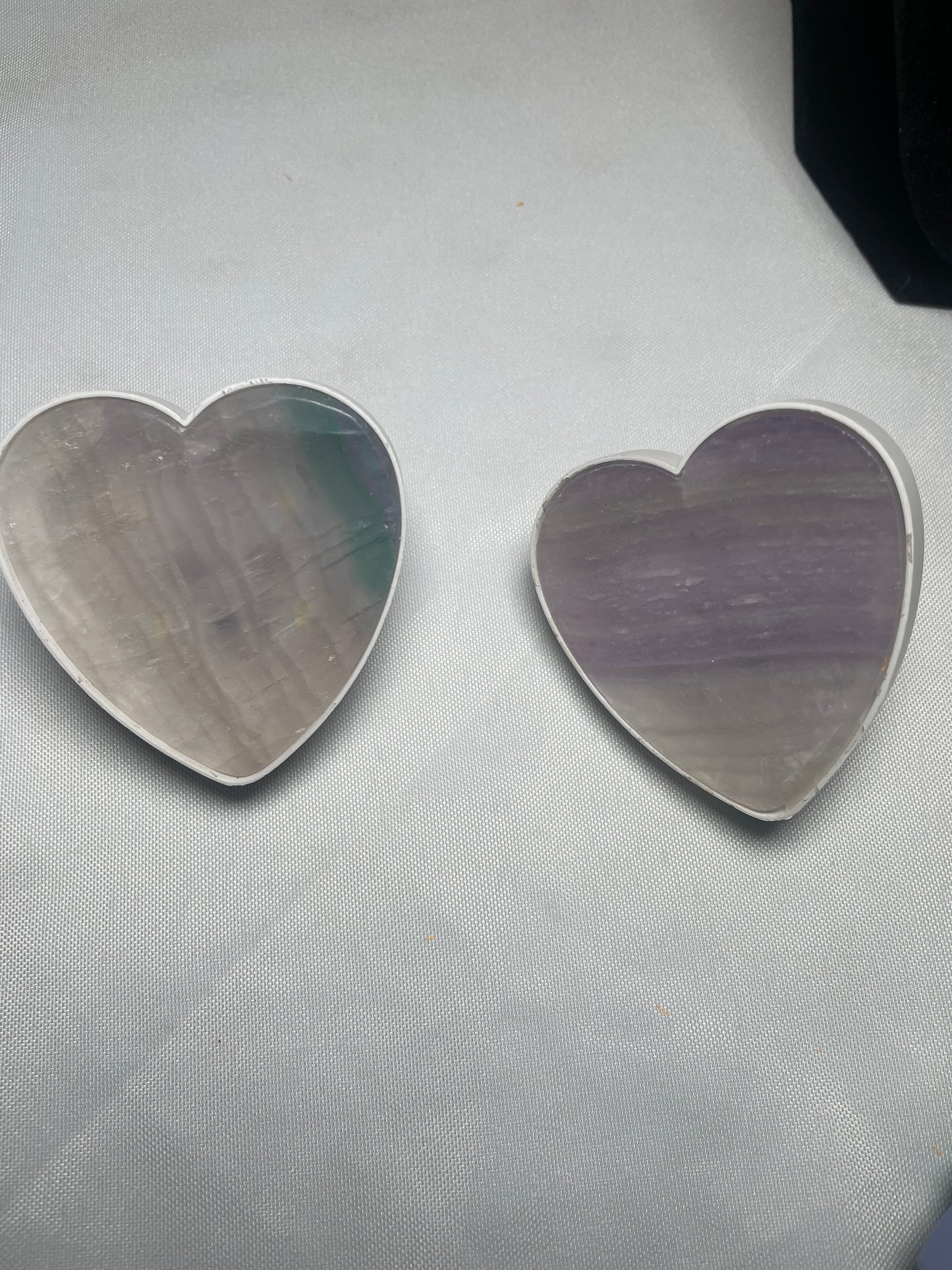 Rainbow Fluorite Heart Night Light