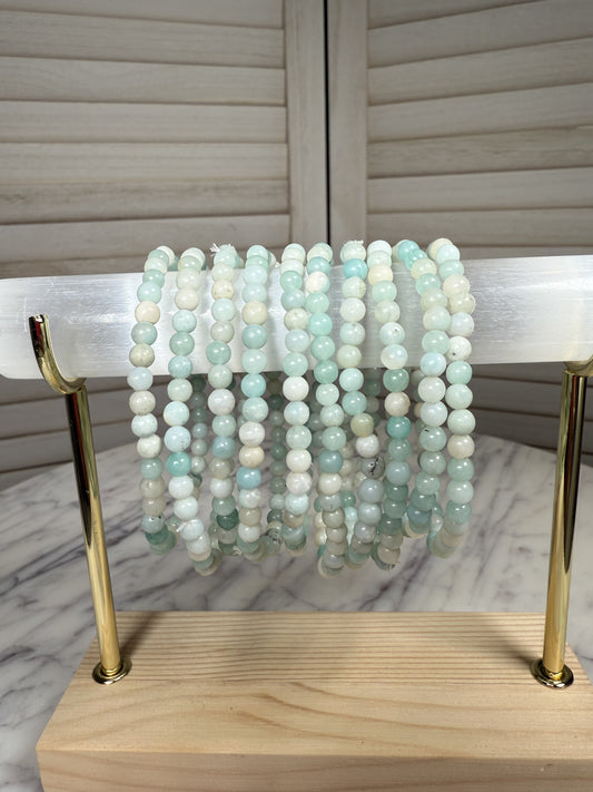 4mm Amazonite Bracelet