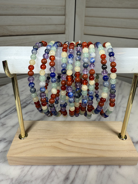4mm Chakra Bracelet