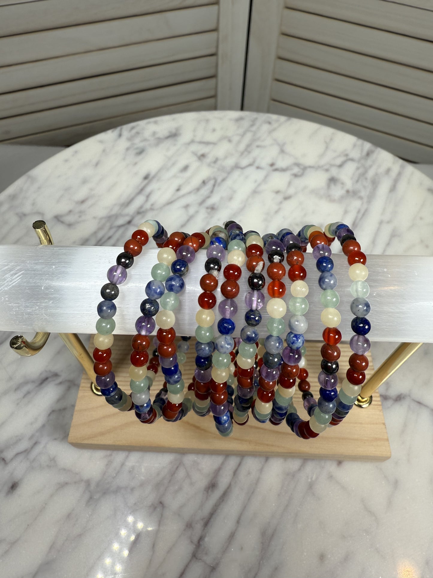 4mm Chakra Bracelet