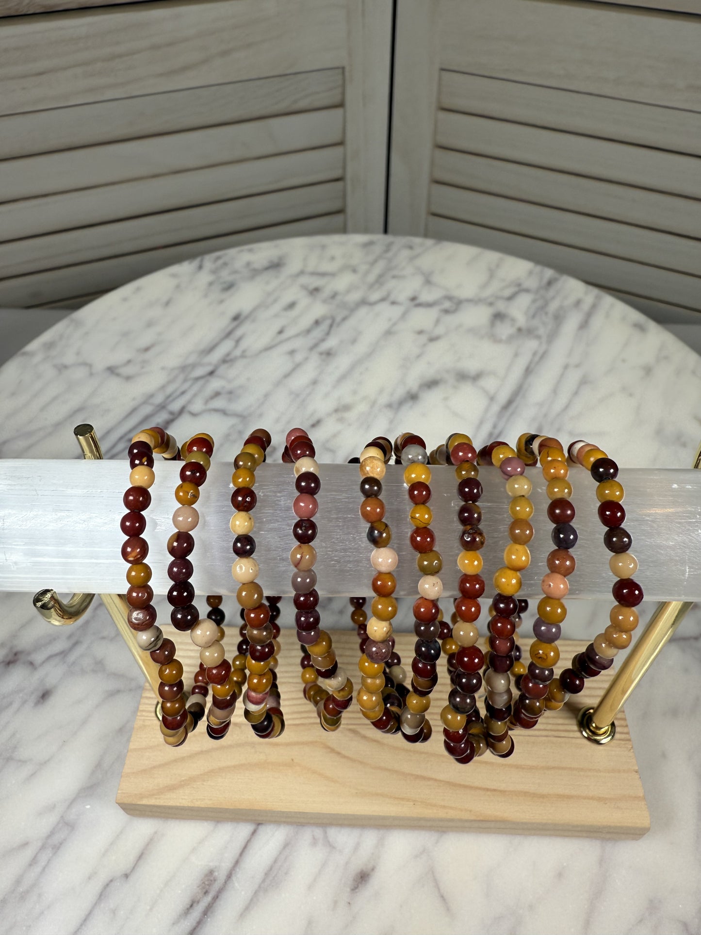4mm Mookaite Bracelet