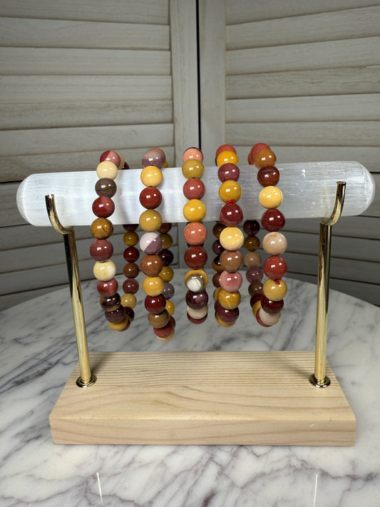 8mm Mookaite Bracelet