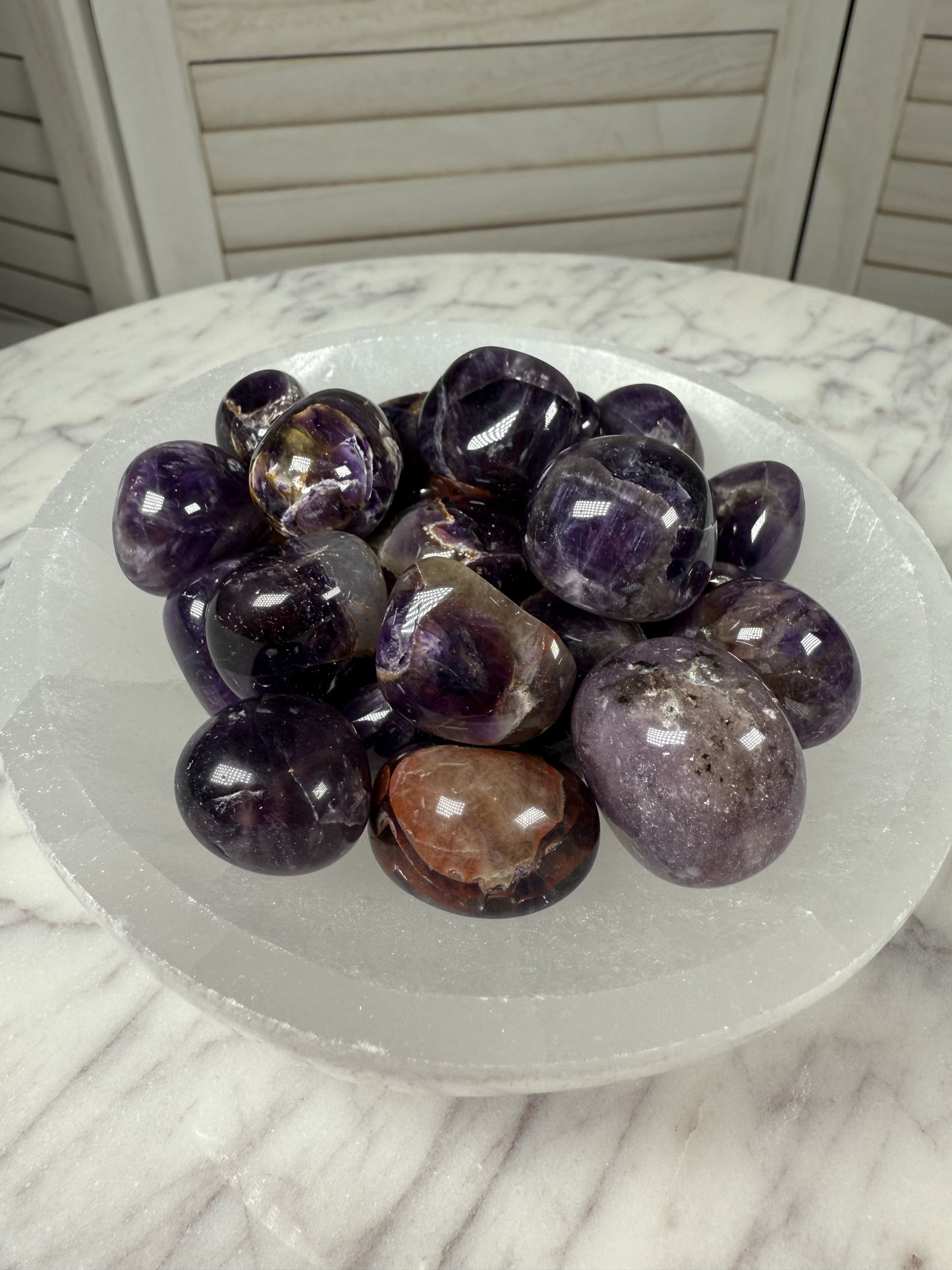 Alien Amethyst Tumble Stone