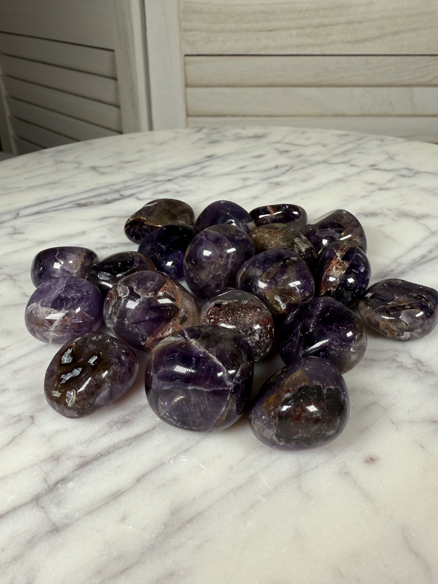 Alien Amethyst Tumble Stone