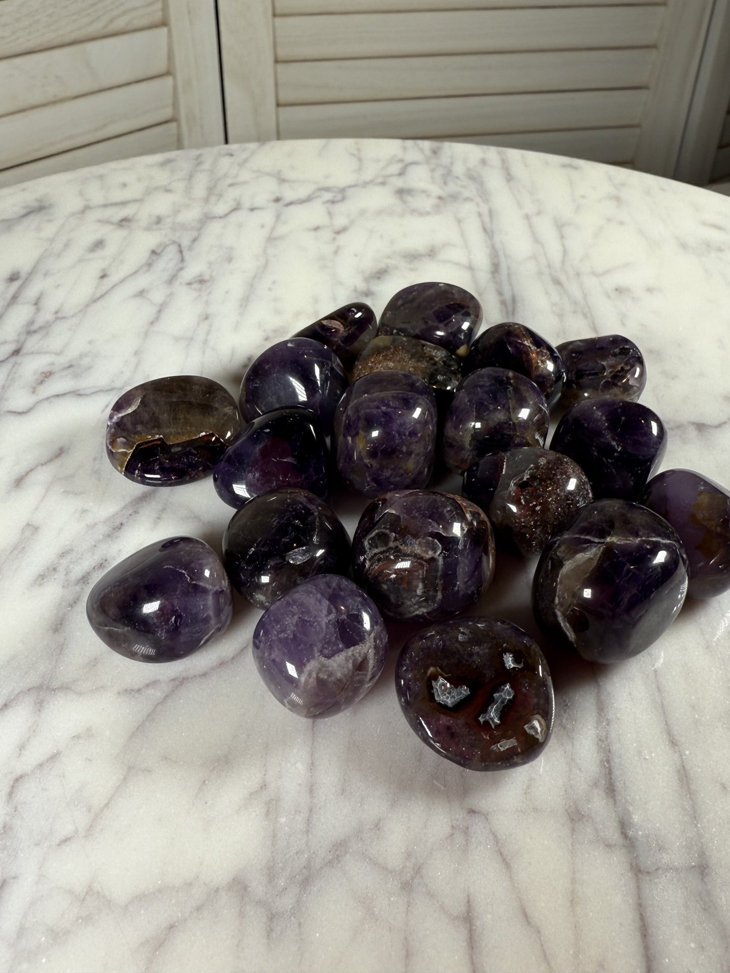 Alien Amethyst Tumble Stone