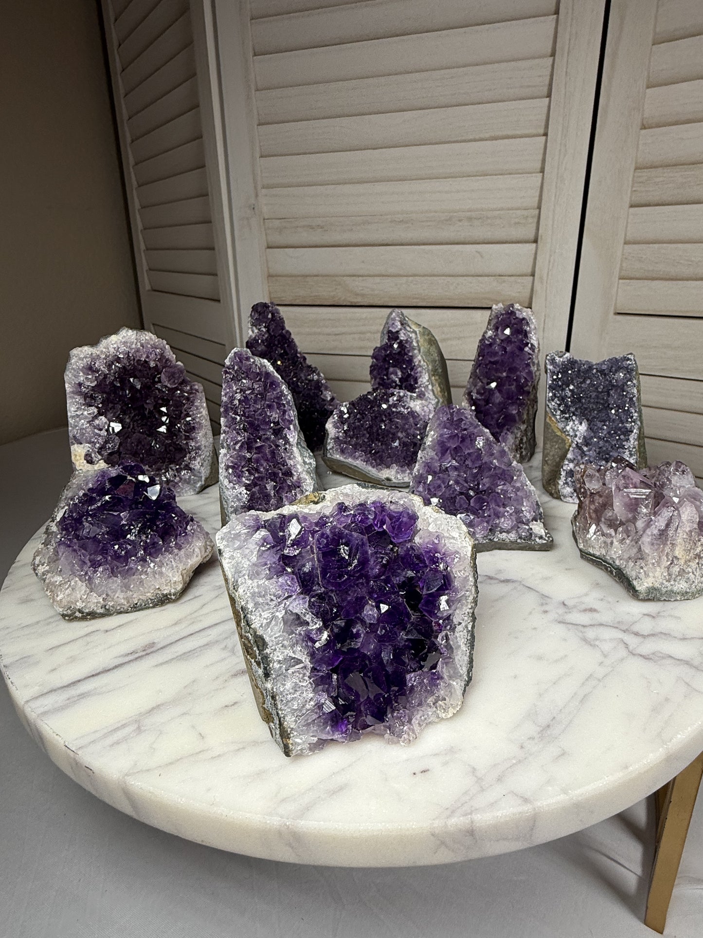 Amethyst Clusters from Uruguay