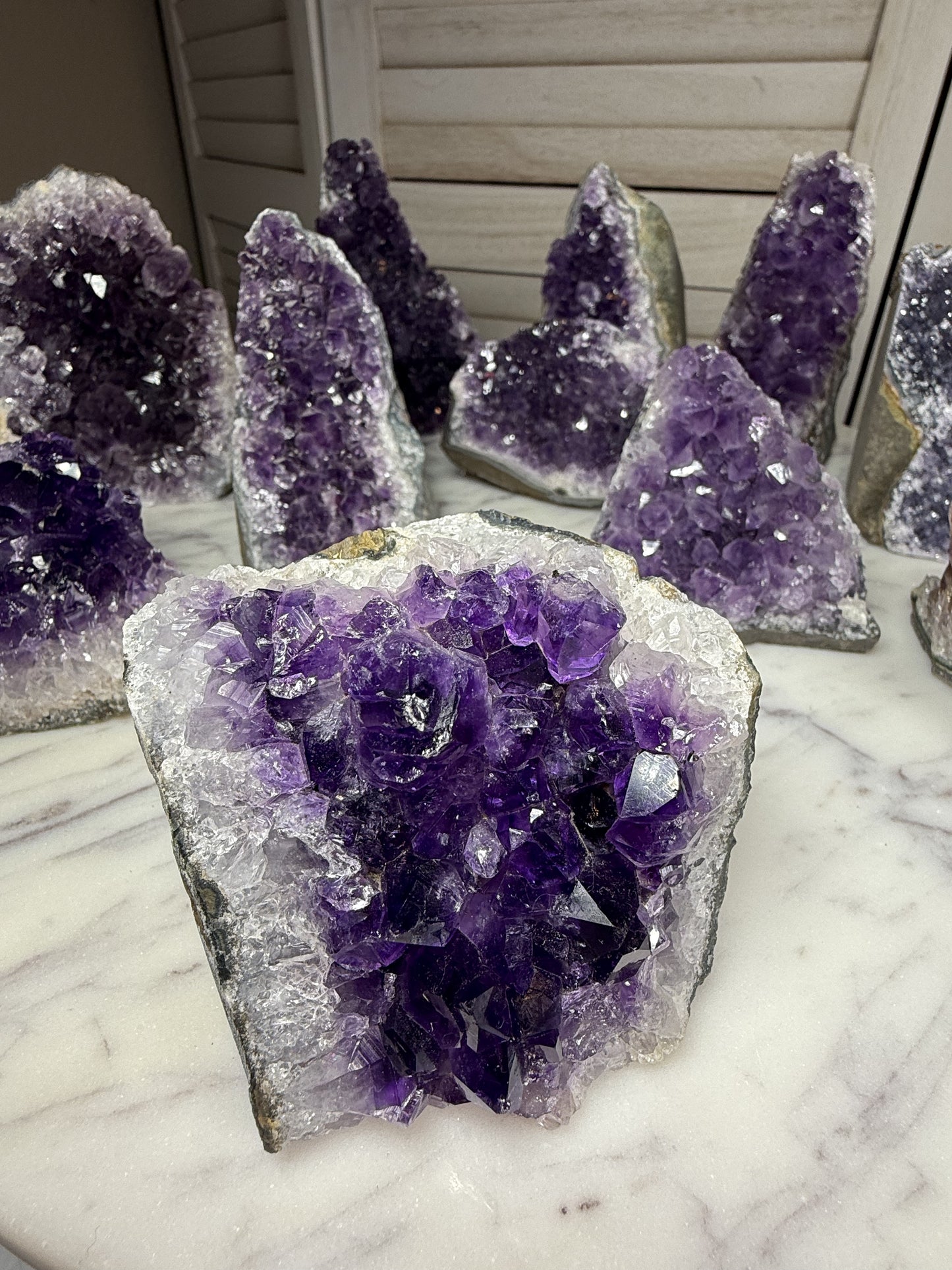 Amethyst Clusters from Uruguay