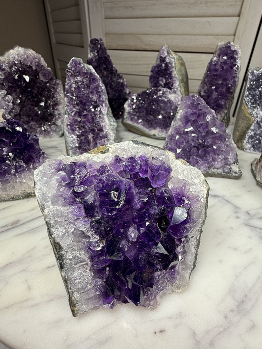 Amethyst Clusters from Uruguay